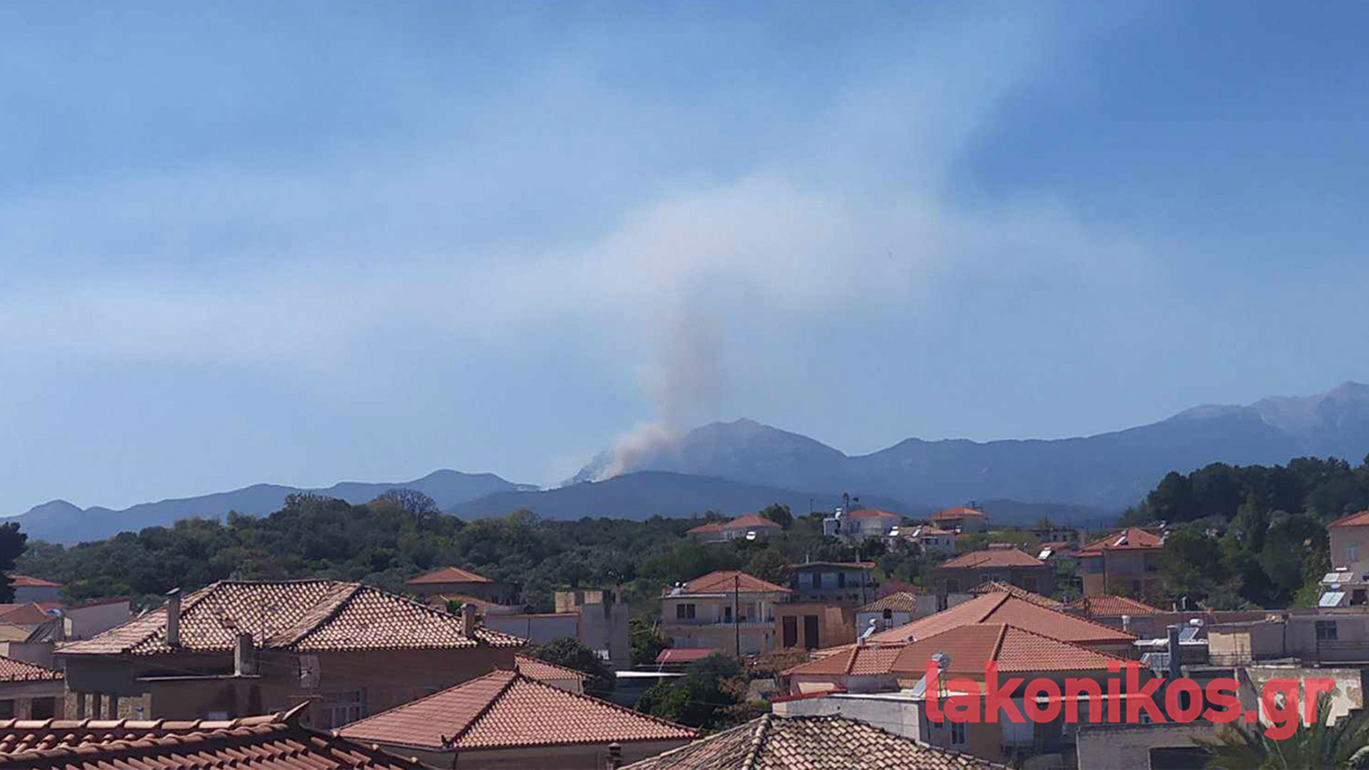 Λακωνία: Φωτιά σε δασική έκταση-3