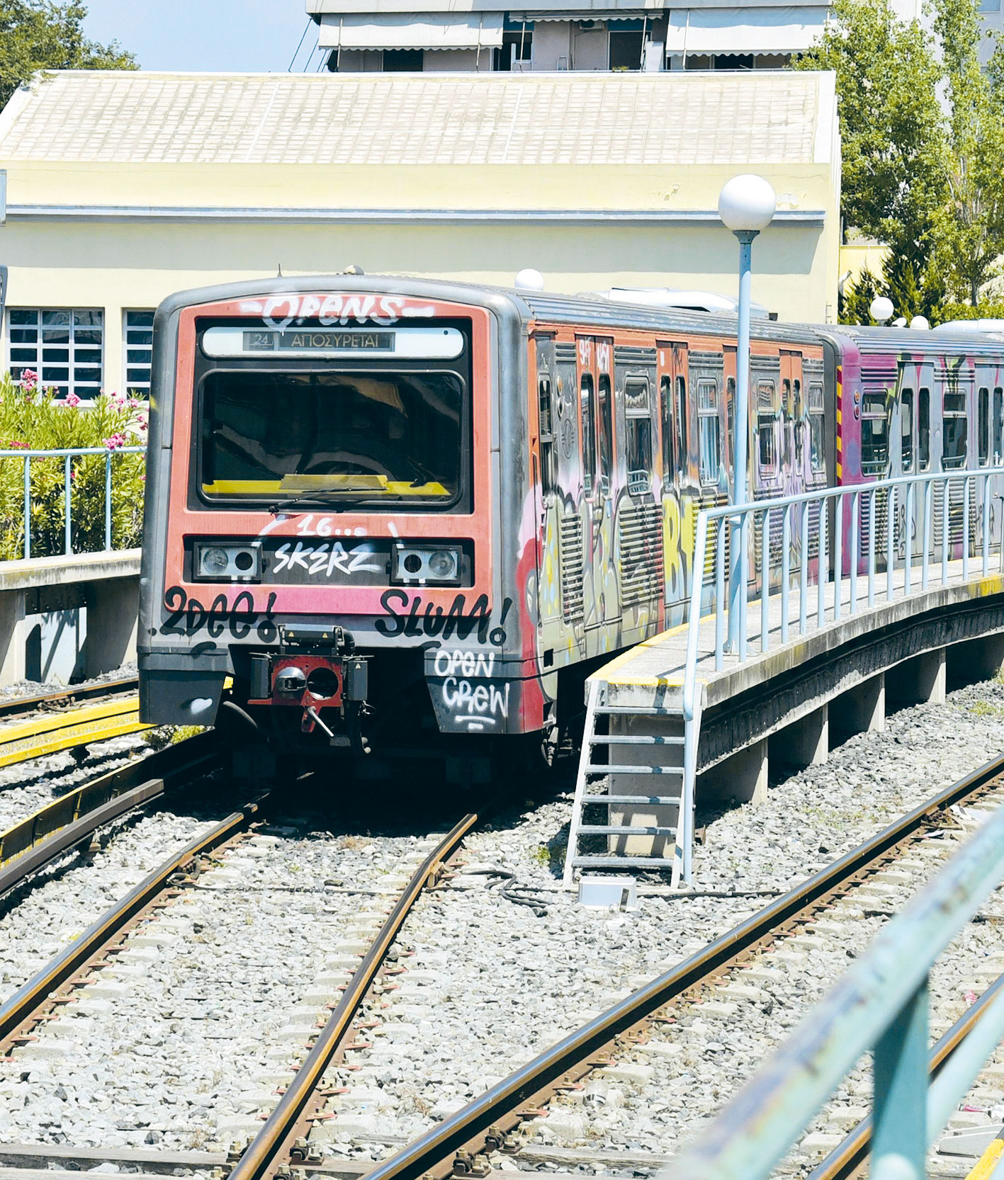 Ενέργεια από το φρενάρισμα των συρμών του ΗΣΑΠ-1