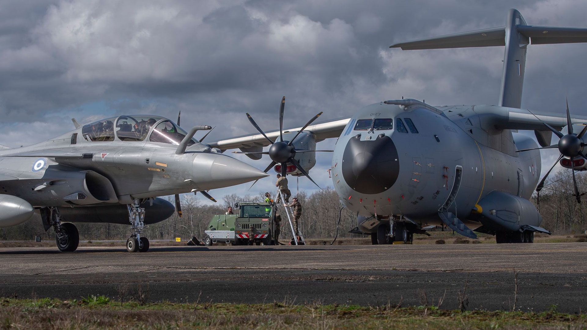 Πρώτη άσκηση εκτός συνόρων για τα ελληνικά Rafale-1