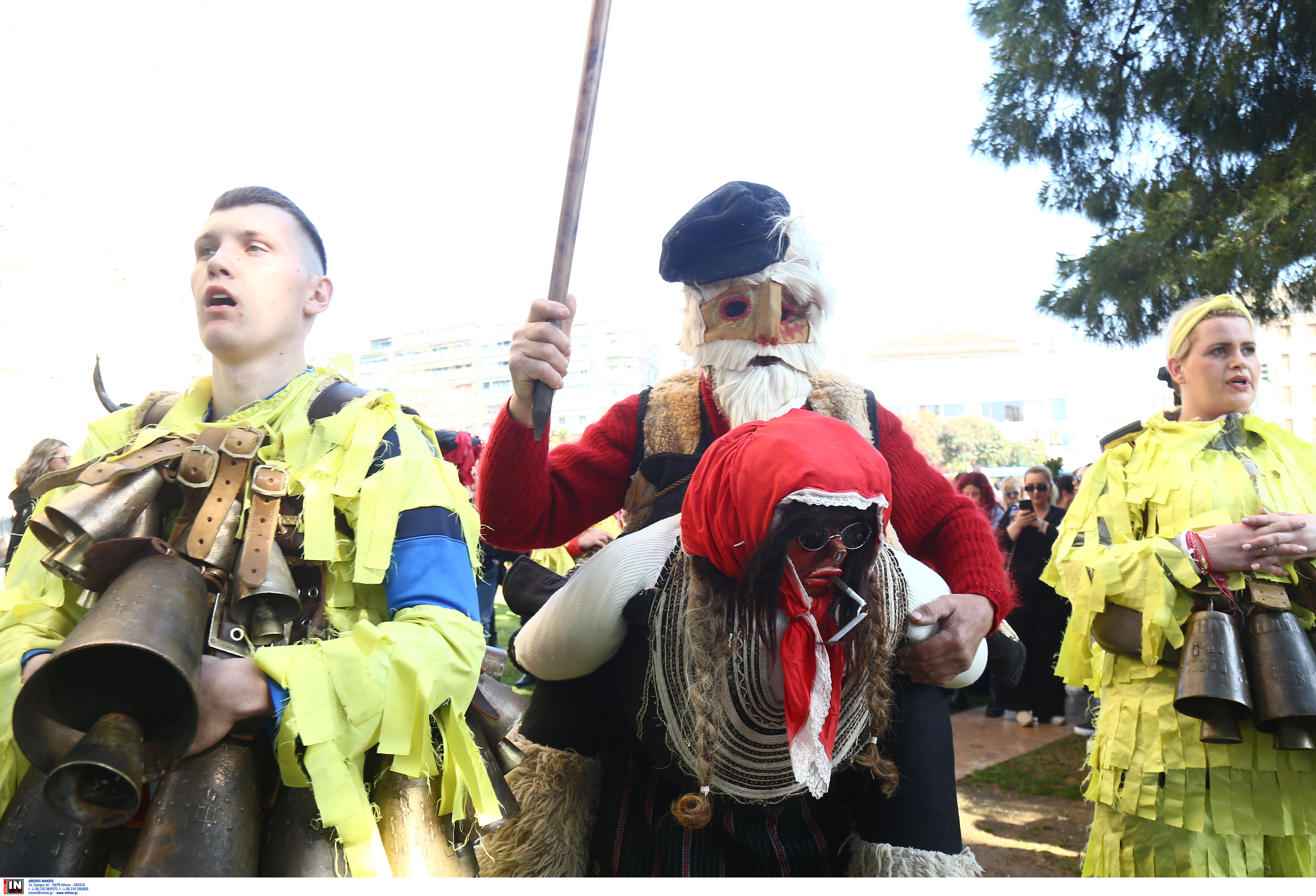 Χιλιάδες κουδουνοφόροι παρέλασαν στο κέντρο της Θεσσαλονίκης-9