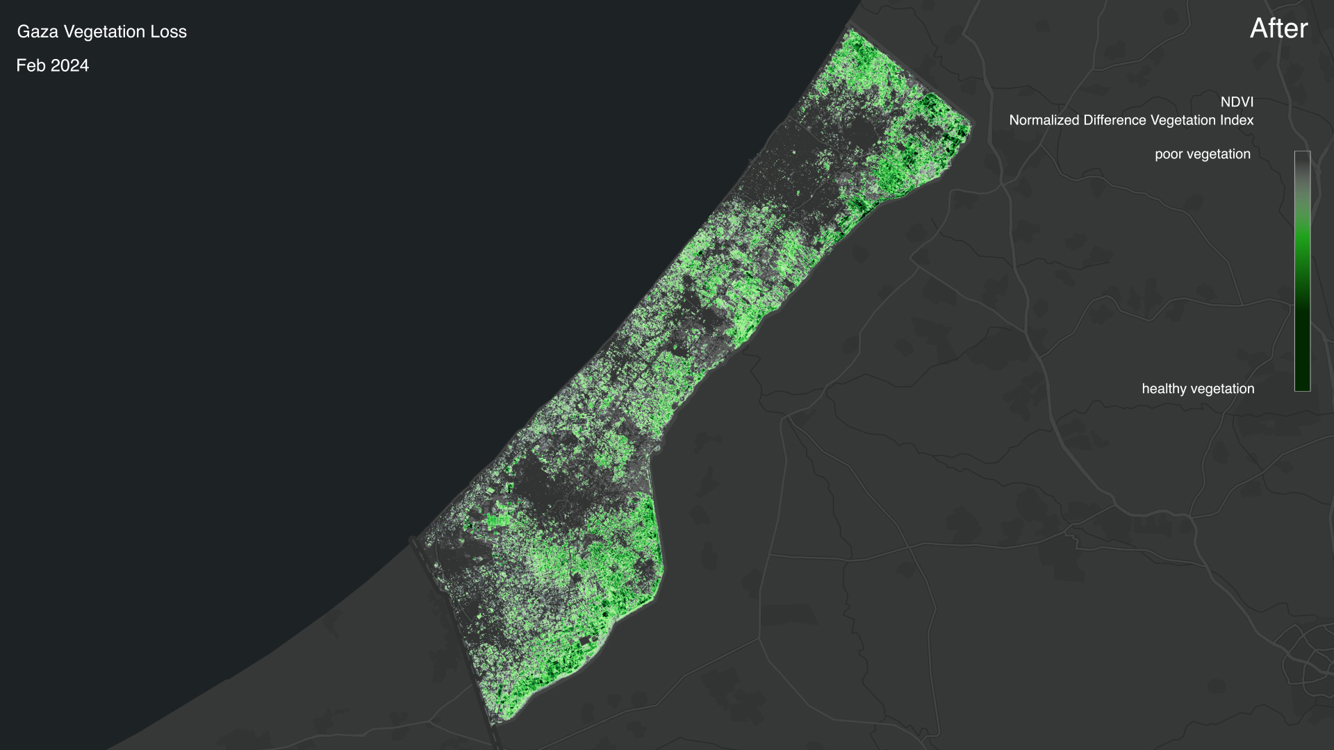 «Δεν έχει μείνει τίποτα στη Γάζα» – Δορυφορικές εικόνες της καταστροφής-4