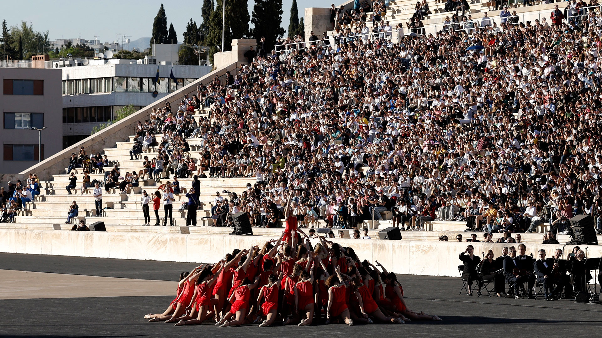 Ολυμπιακή Φλόγα: Η τελετή παράδοσης από το Καλλιμάρμαρο-6