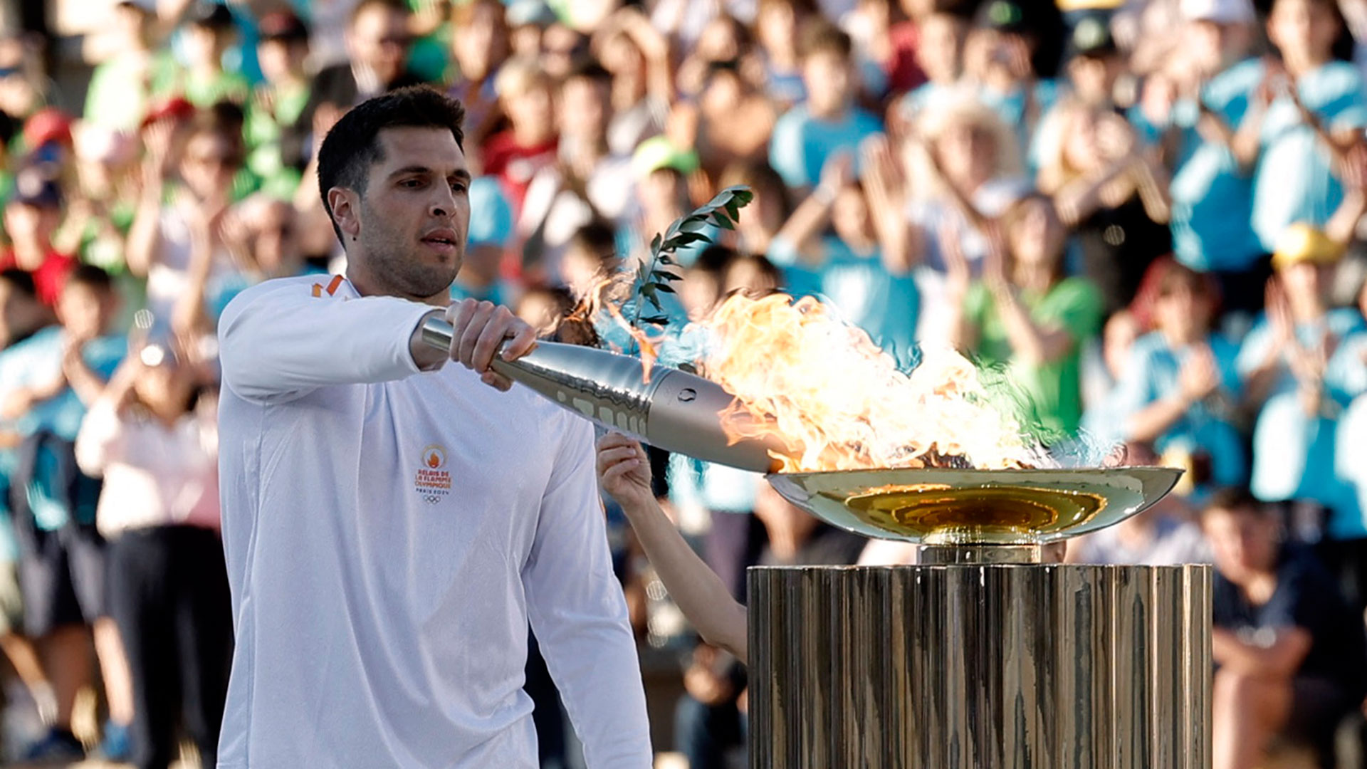 Ολυμπιακή Φλόγα: Η τελετή παράδοσης από το Καλλιμάρμαρο-8