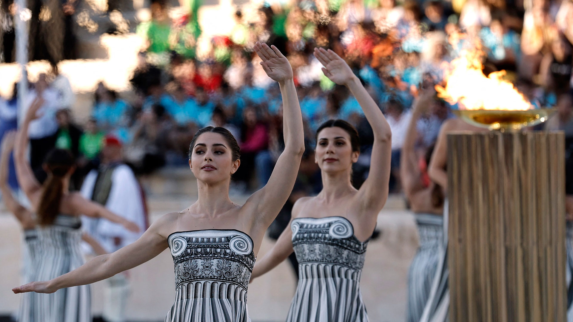 Ολυμπιακή Φλόγα: Η τελετή παράδοσης από το Καλλιμάρμαρο-9