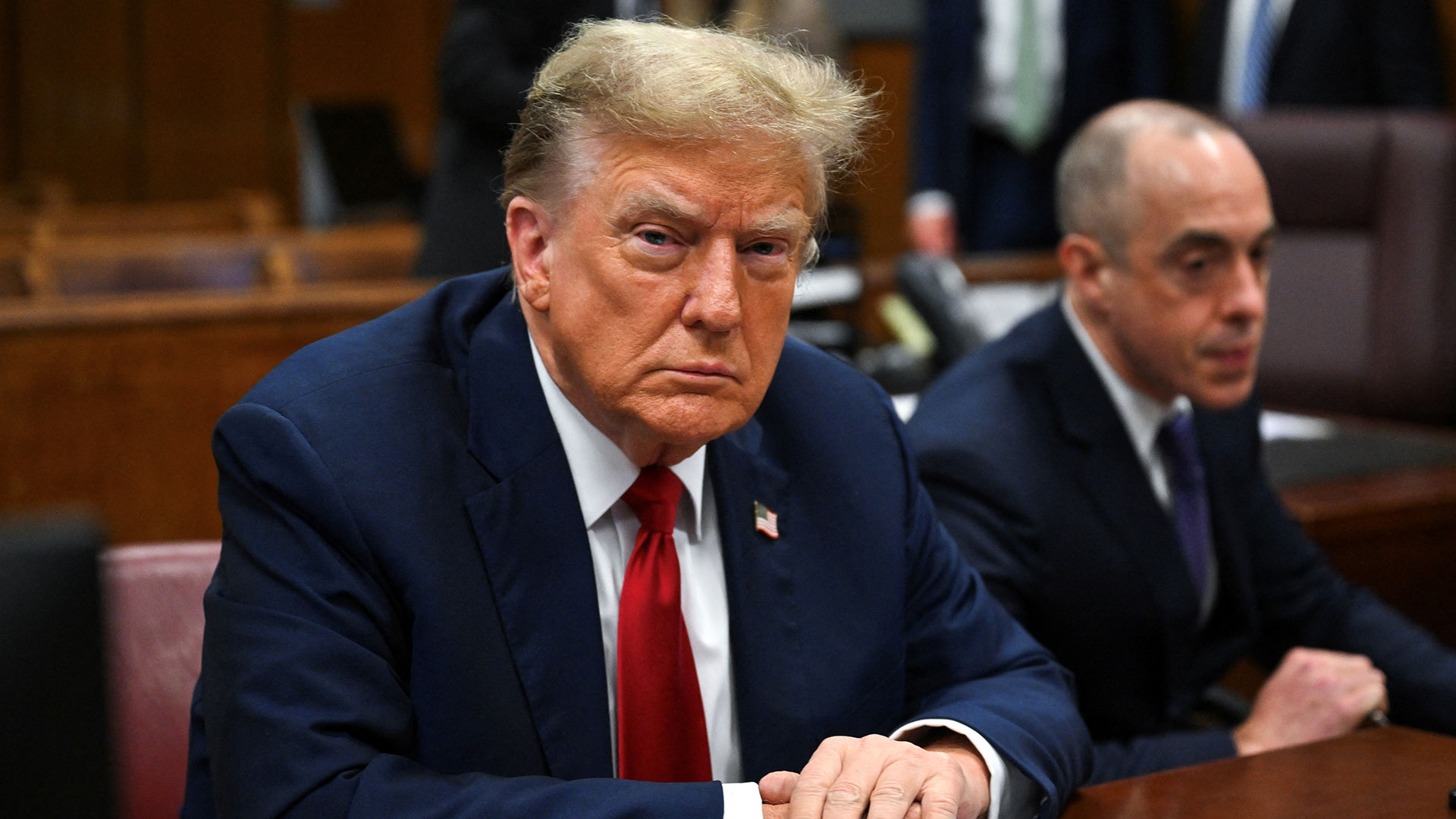 Ο Τραμπ στο εδώλιο για την υπόθεση της Στόρμι Ντάνιελς-1