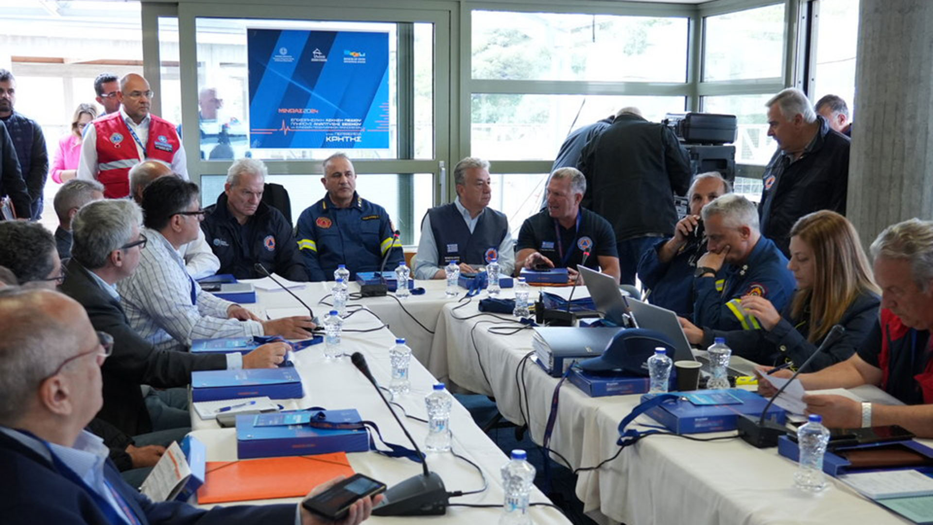 «Μίνωας 2024»: Μεγάλη άσκηση για την αντιμετώπιση σεισμού στην Κρήτη-1