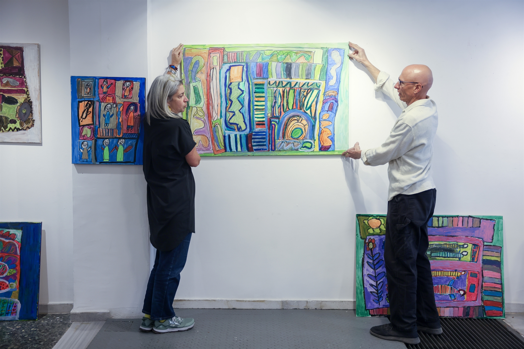 Λωξάνδρα Λούκας: Εκθεση της ζωγράφου με σύνδρομο Down-1