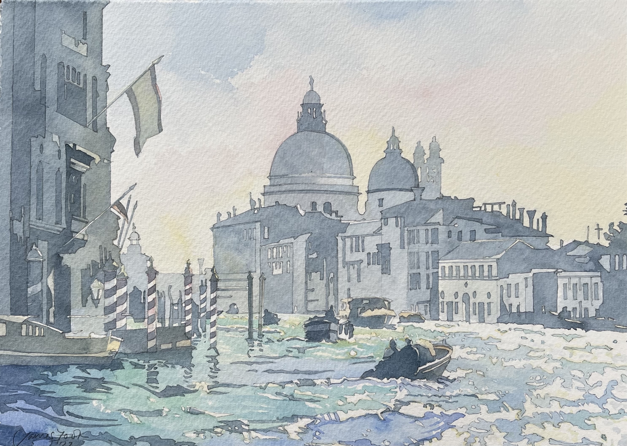 Ενας Βρετανός στη Βενετία. Ο «δικός» μας Τζέιμς Φουτ ζωγραφίζει τη Λαγκούνα-2