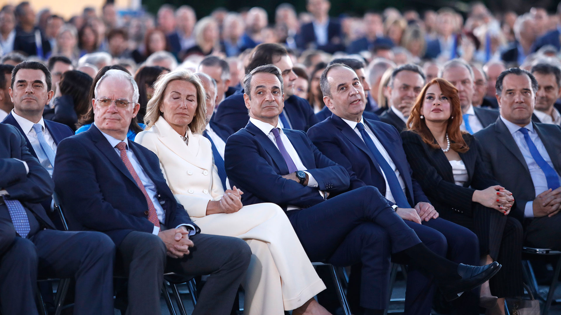 Κυριάκος Μητσοτάκης:  Μήνυμα συσπείρωσης, πυρά στην αντιπολίτευση-7