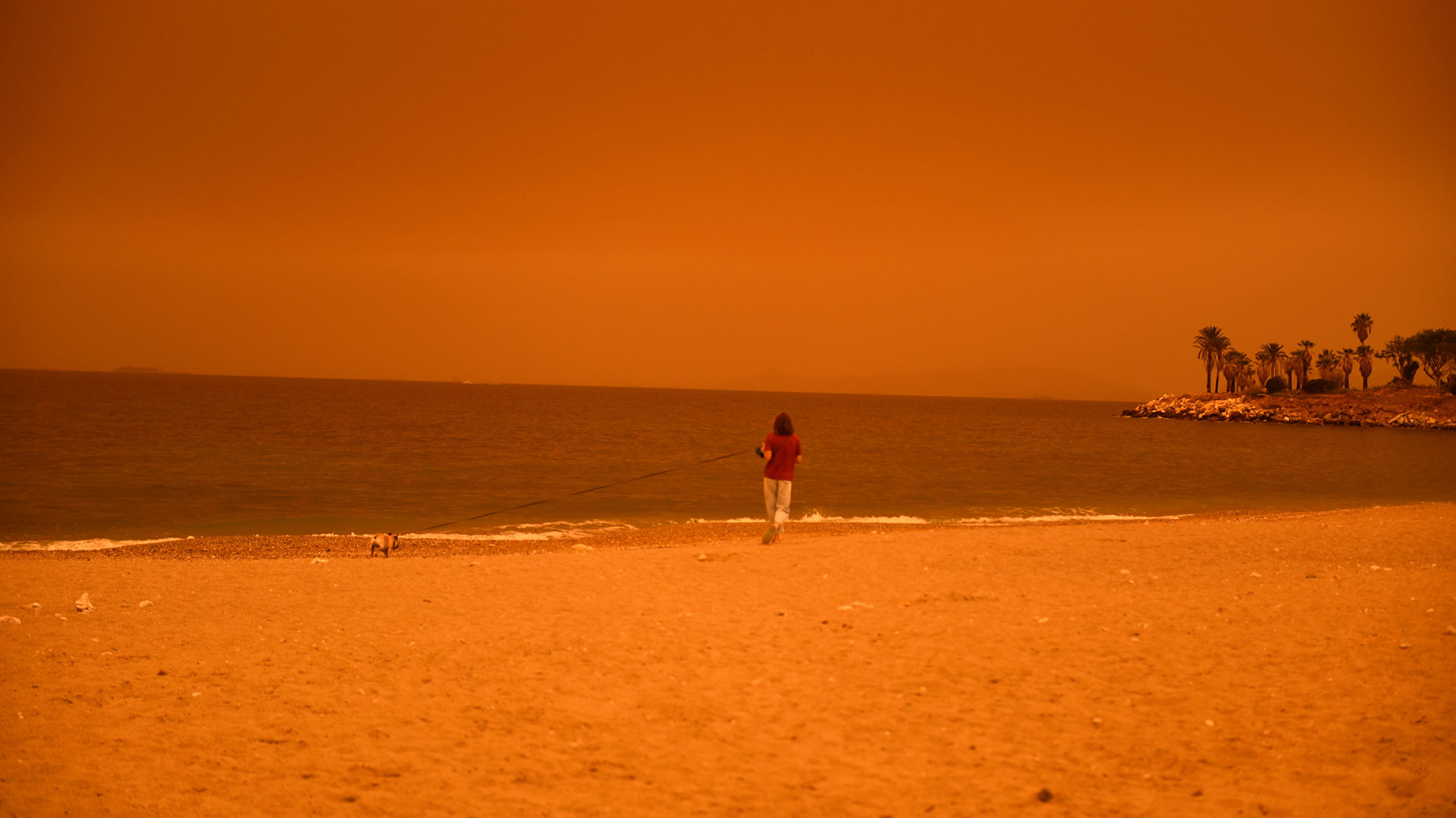 Αφρικανική σκόνη: Εικόνες… Dune στην Αθήνα και άλλες πόλεις-9