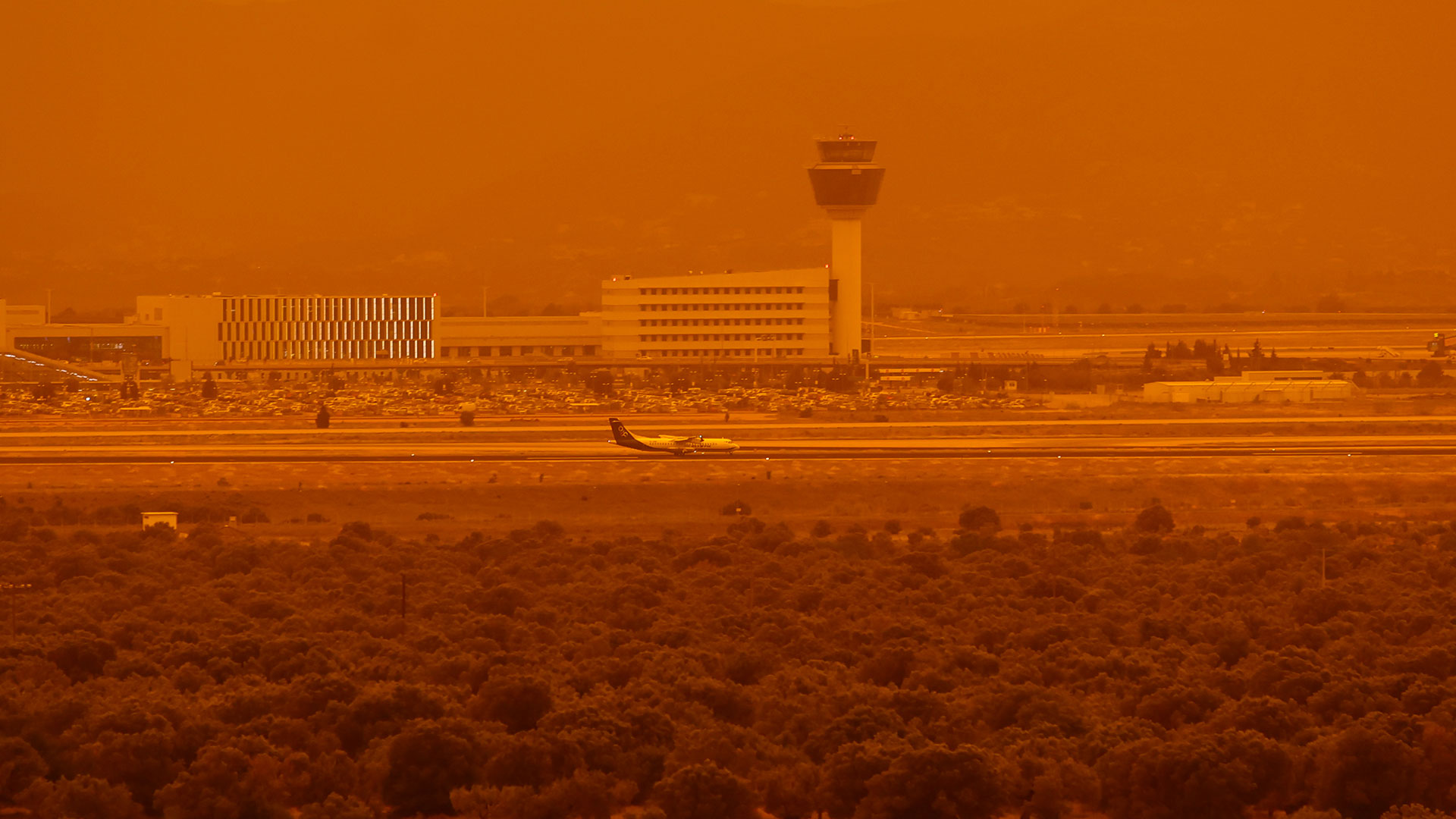 Αφρικανική σκόνη: Εικόνες… Dune στην Αθήνα και άλλες πόλεις-11