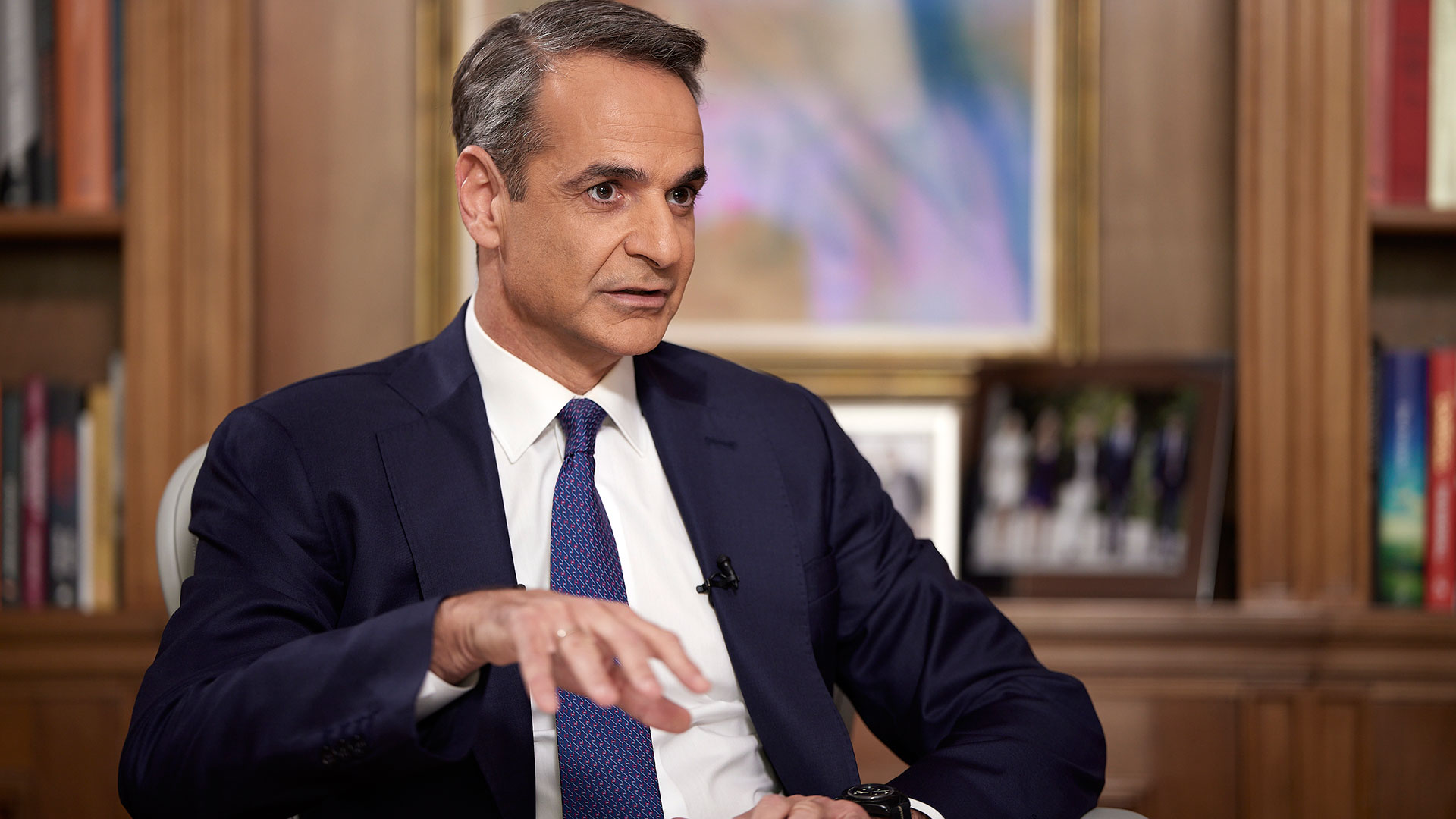 Κυριάκος Μητσοτάκης: Μέτρο σύγκρισης είναι οι προηγούμενες ευρωεκλογές-1