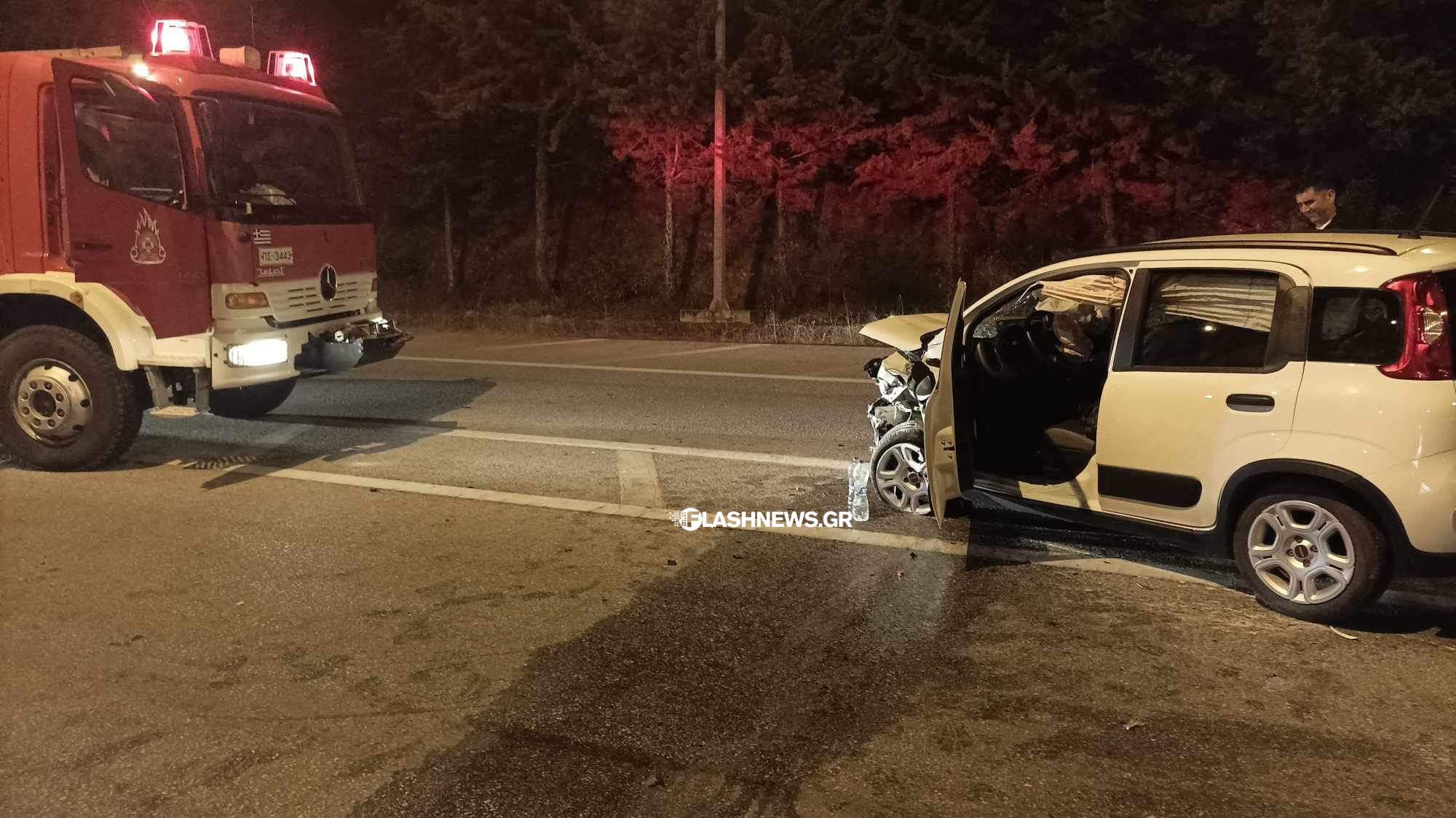Κρήτη: Ενας νεκρός μετά από μετωπική σύγκρουση αυτοκινήτων στον BOAK-2