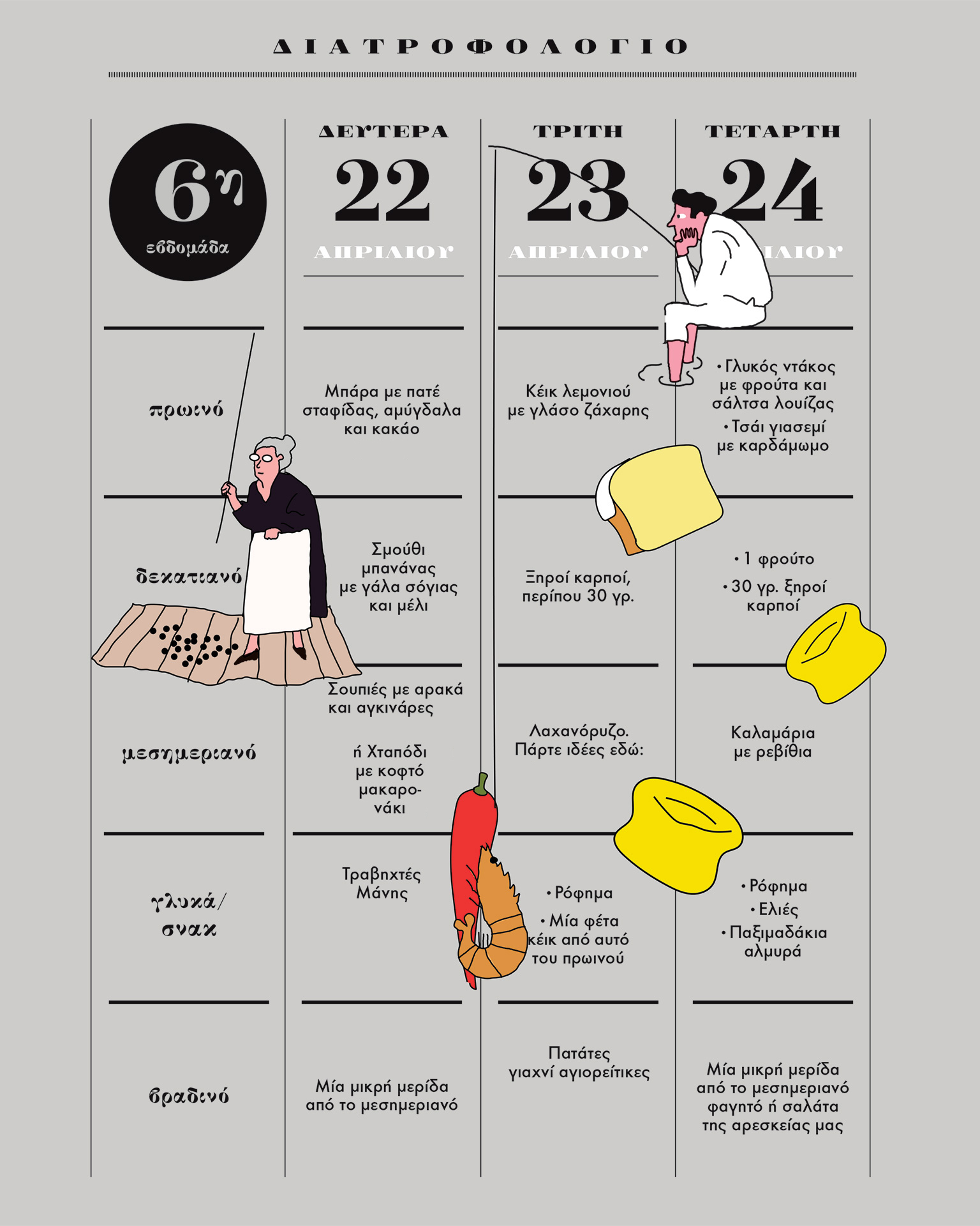 Νηστεύετε τη Σαρακοστή; Δείτε το πλήρες μενού που ετοιμάσαμε για την έκτη εβδομάδα!-1