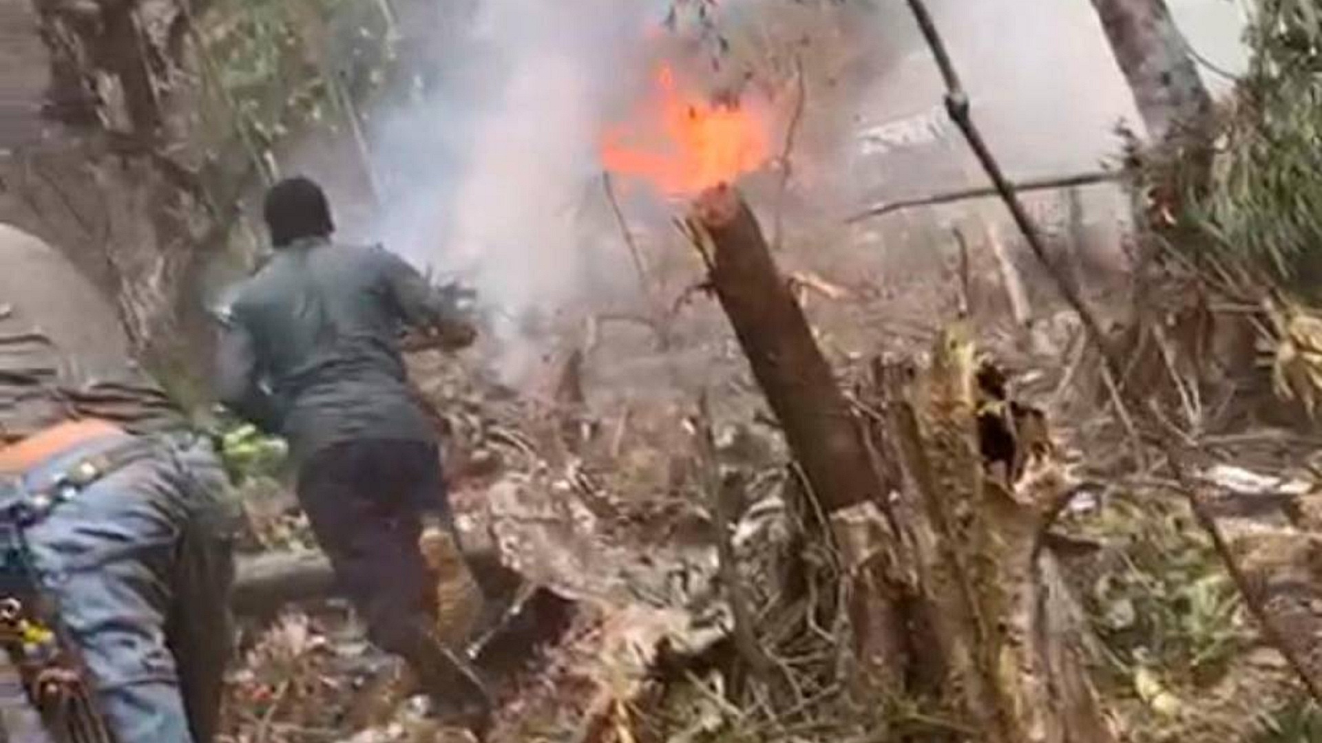 Κολομβία: Συντριβή στρατιωτικού ελικοπτέρου με 9 νεκρούς-1