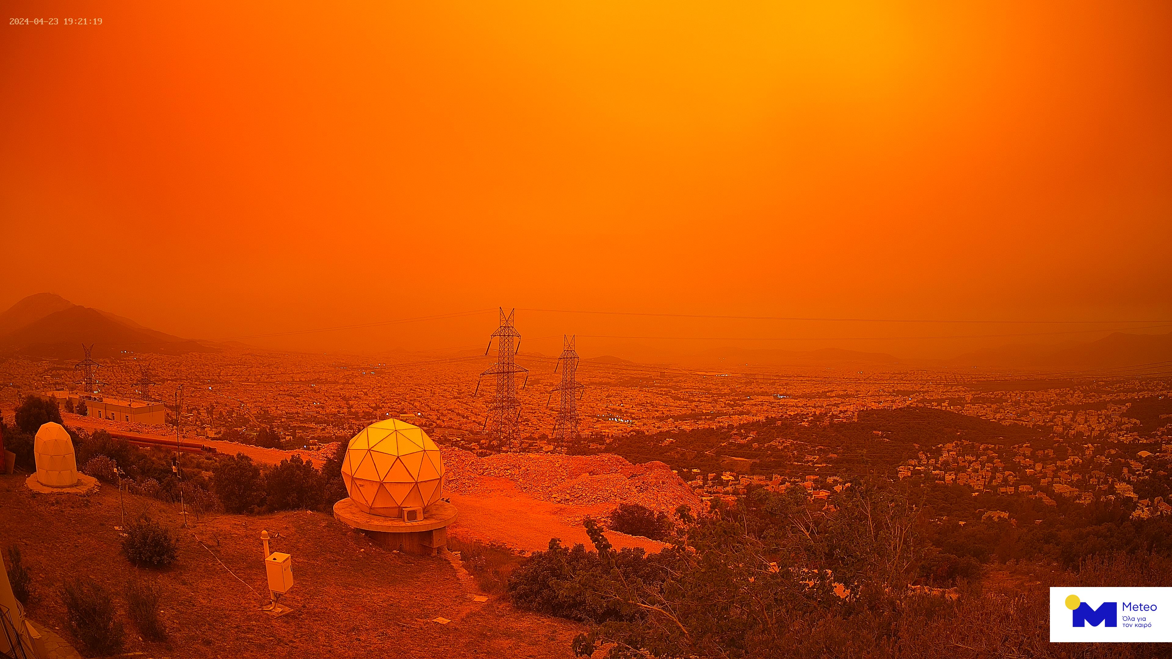 Αφρικανική σκόνη: Εικόνες… Dune στην Αθήνα και άλλες πόλεις-8