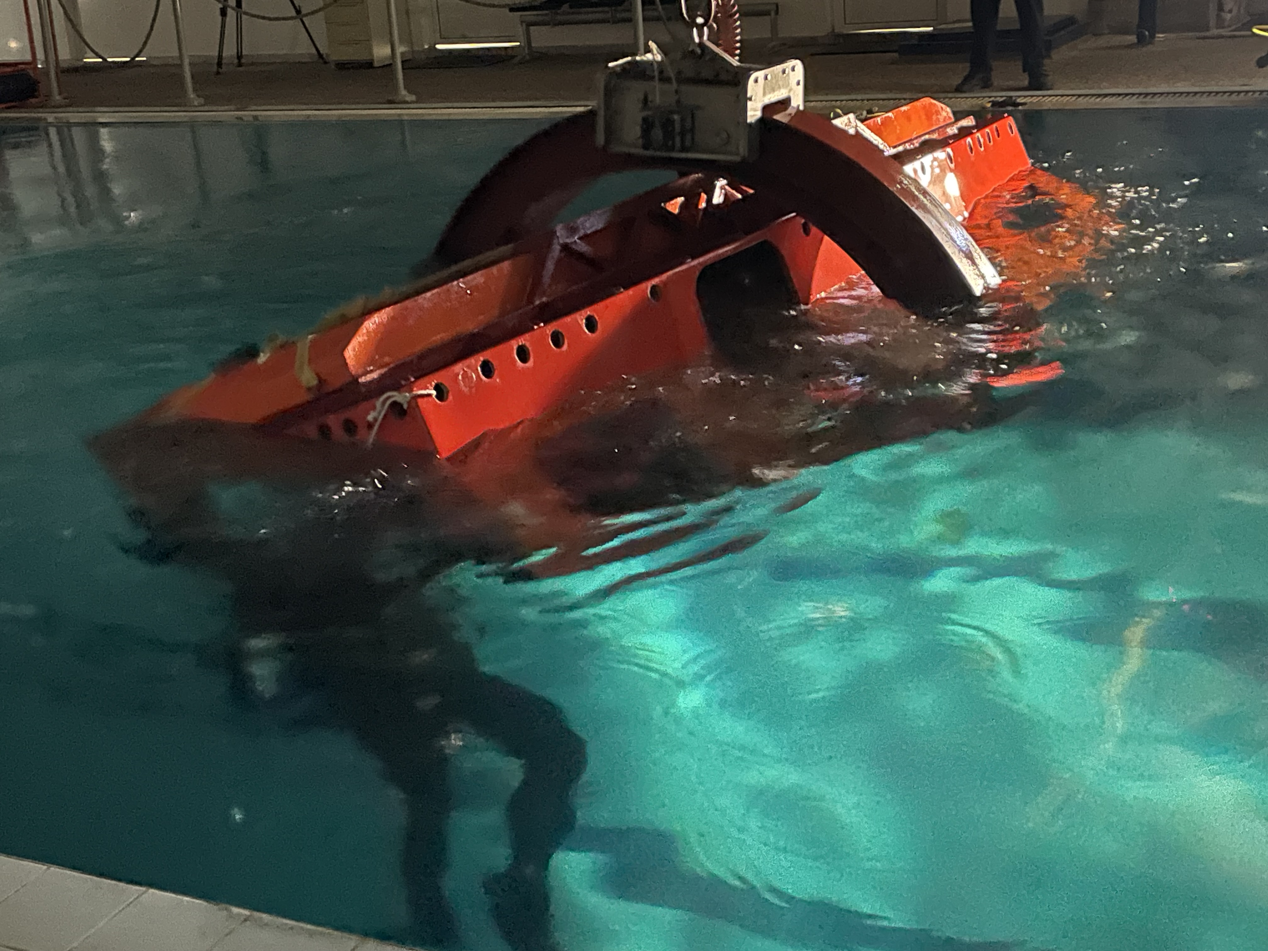 Διαφυγή από βυθιζόμενο ελικόπτερο – Η «Κ» στη Σχολή Αεροπορίας Ναυτικού-2