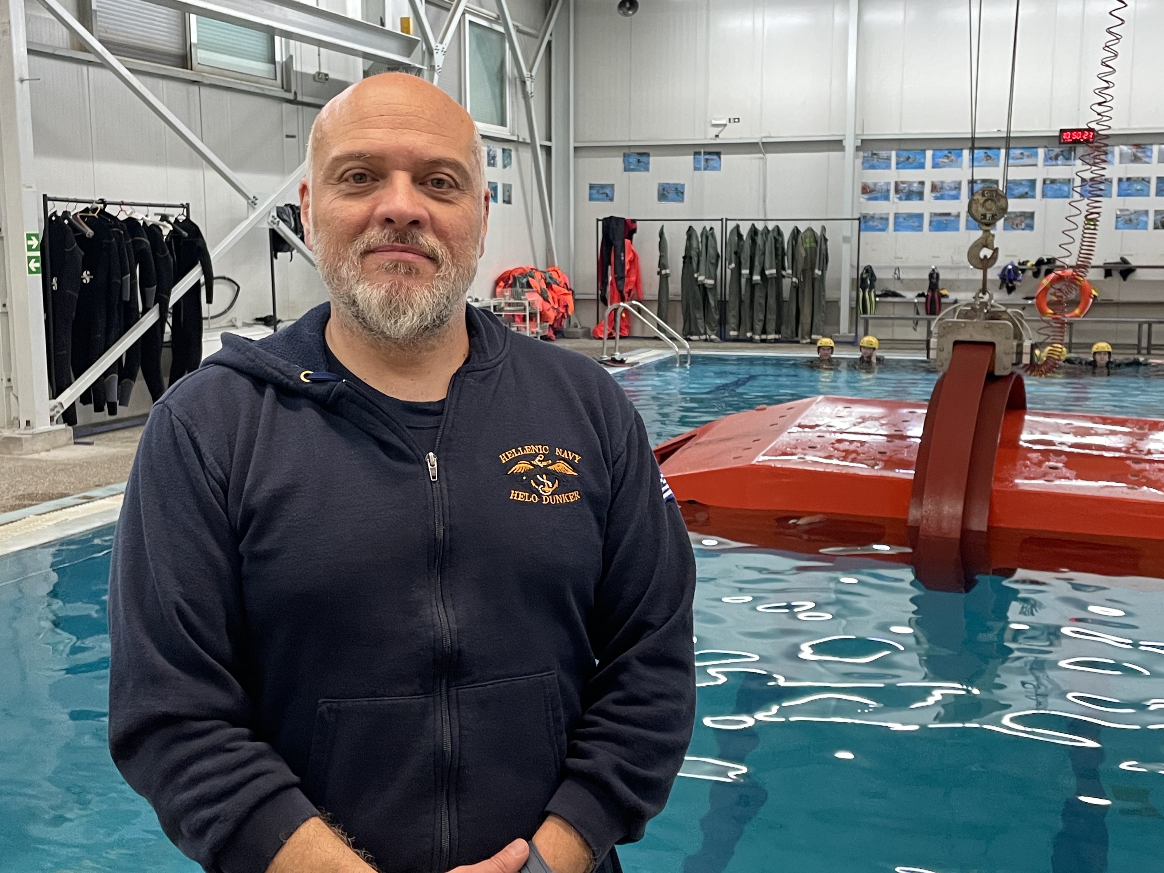 Διαφυγή από βυθιζόμενο ελικόπτερο – Η «Κ» στη Σχολή Αεροπορίας Ναυτικού-6