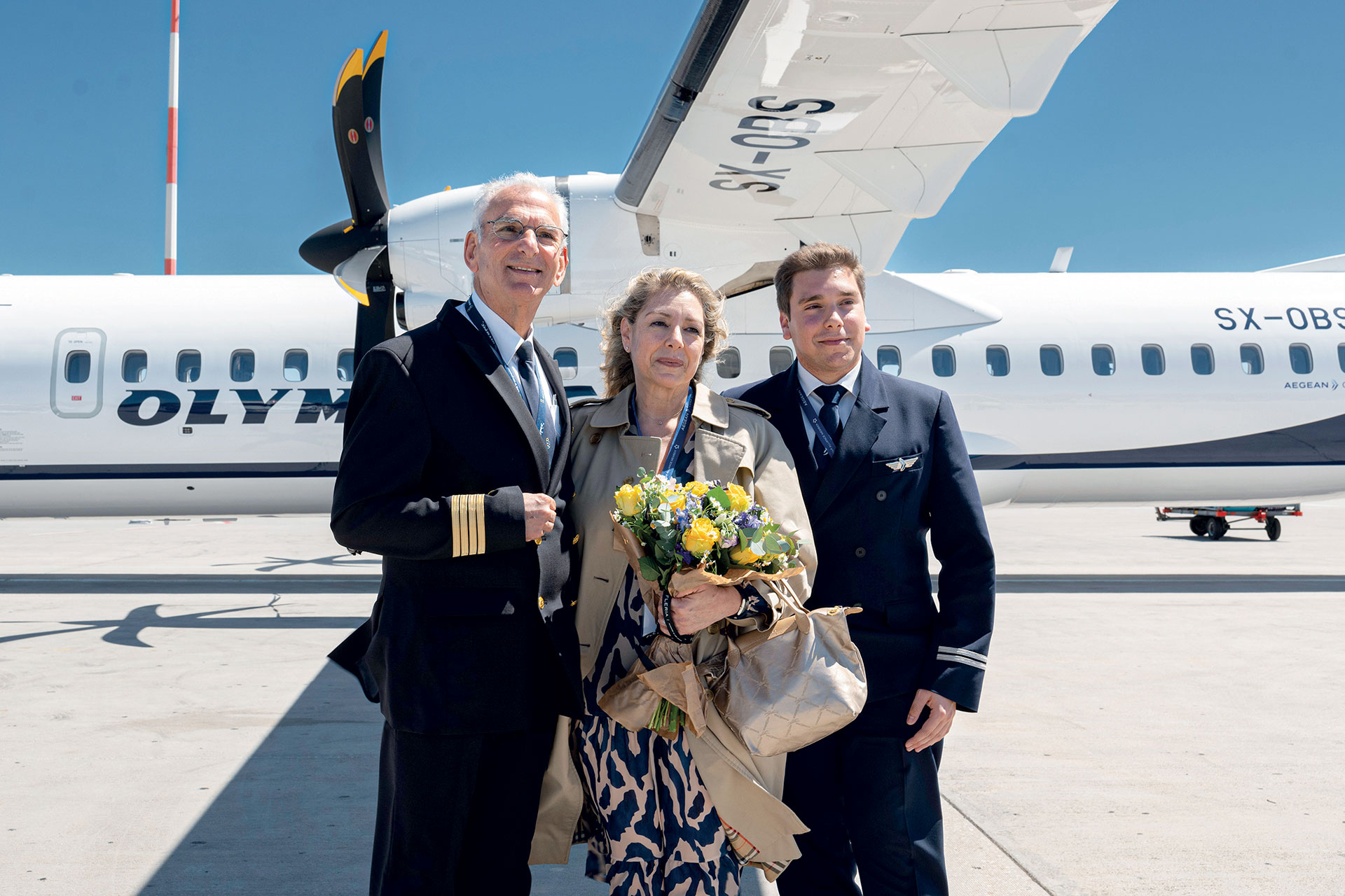 Στην τελευταία πτήση ενός Ελληνα πιλότου, μετά από 35 χρόνια καριέρας-2