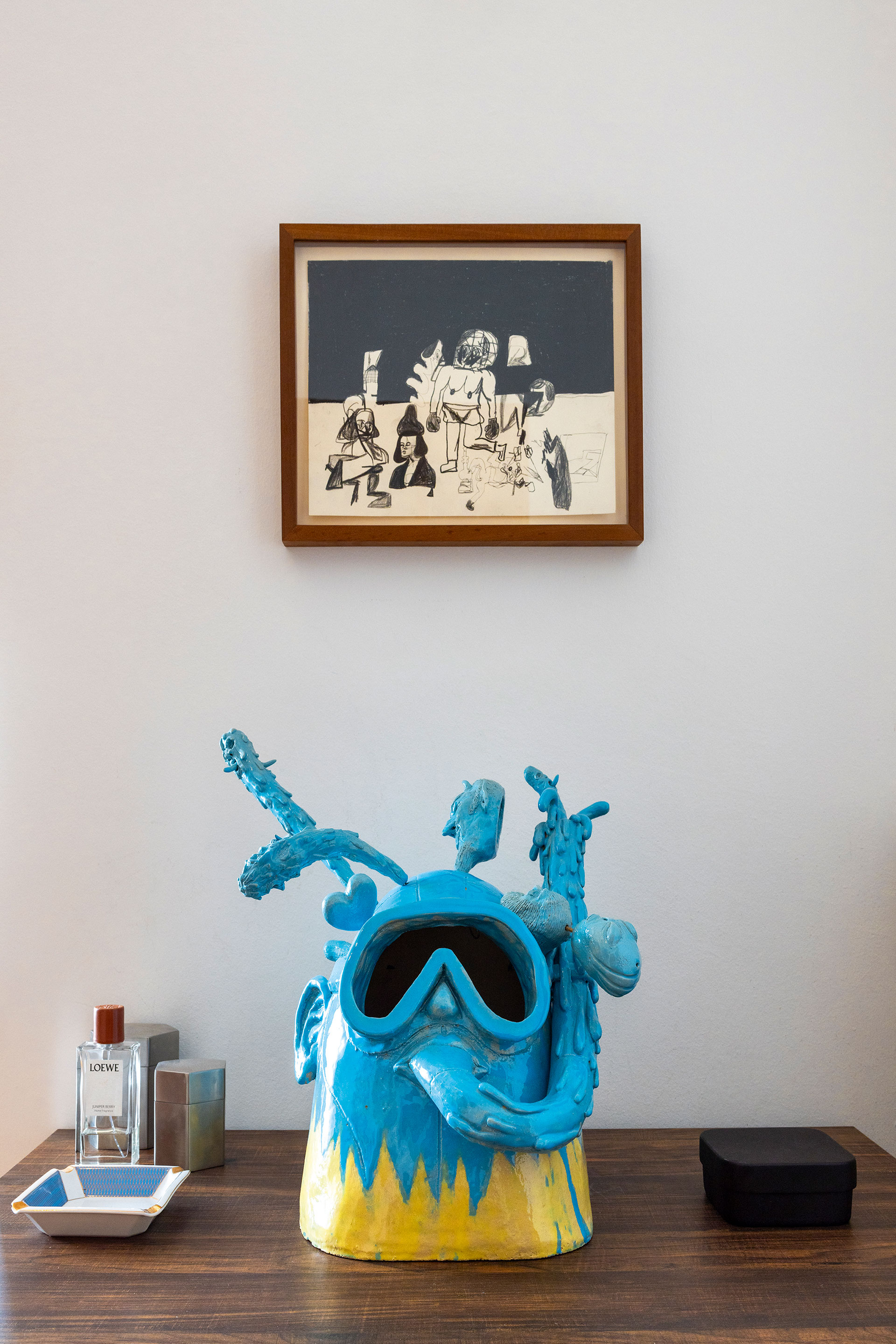 Eνα σπίτι-καλλιτεχνική φωλιά στο Κολωνάκι-5