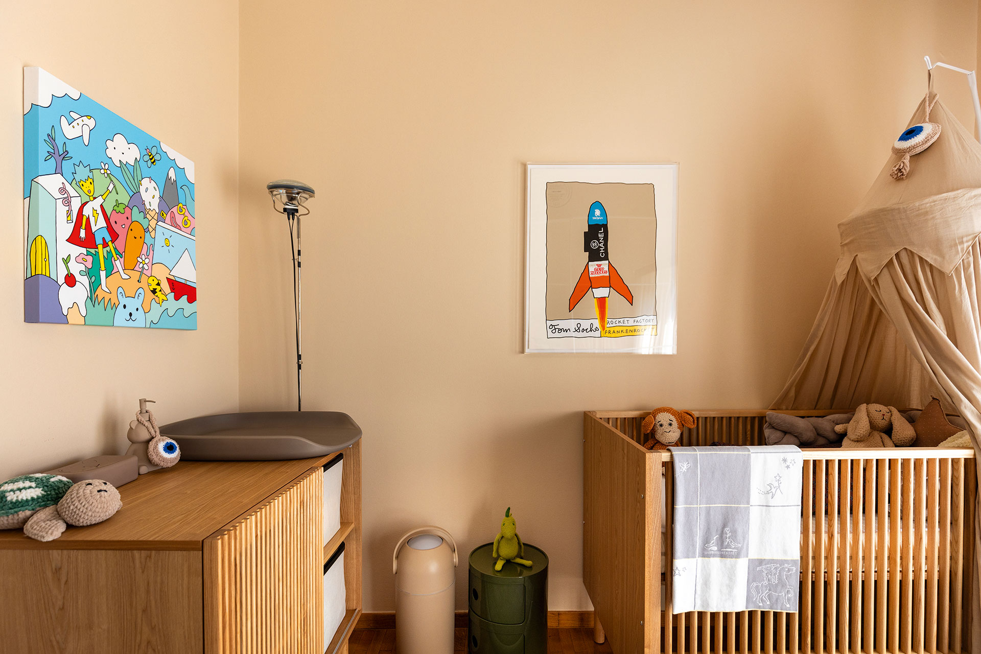 Eνα σπίτι-καλλιτεχνική φωλιά στο Κολωνάκι-6