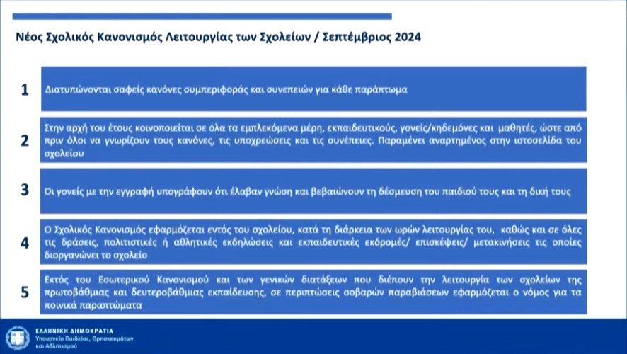 Live η παρουσίαση του εθνικού σχεδίου κατά του σχολικού εκφοβισμού-4