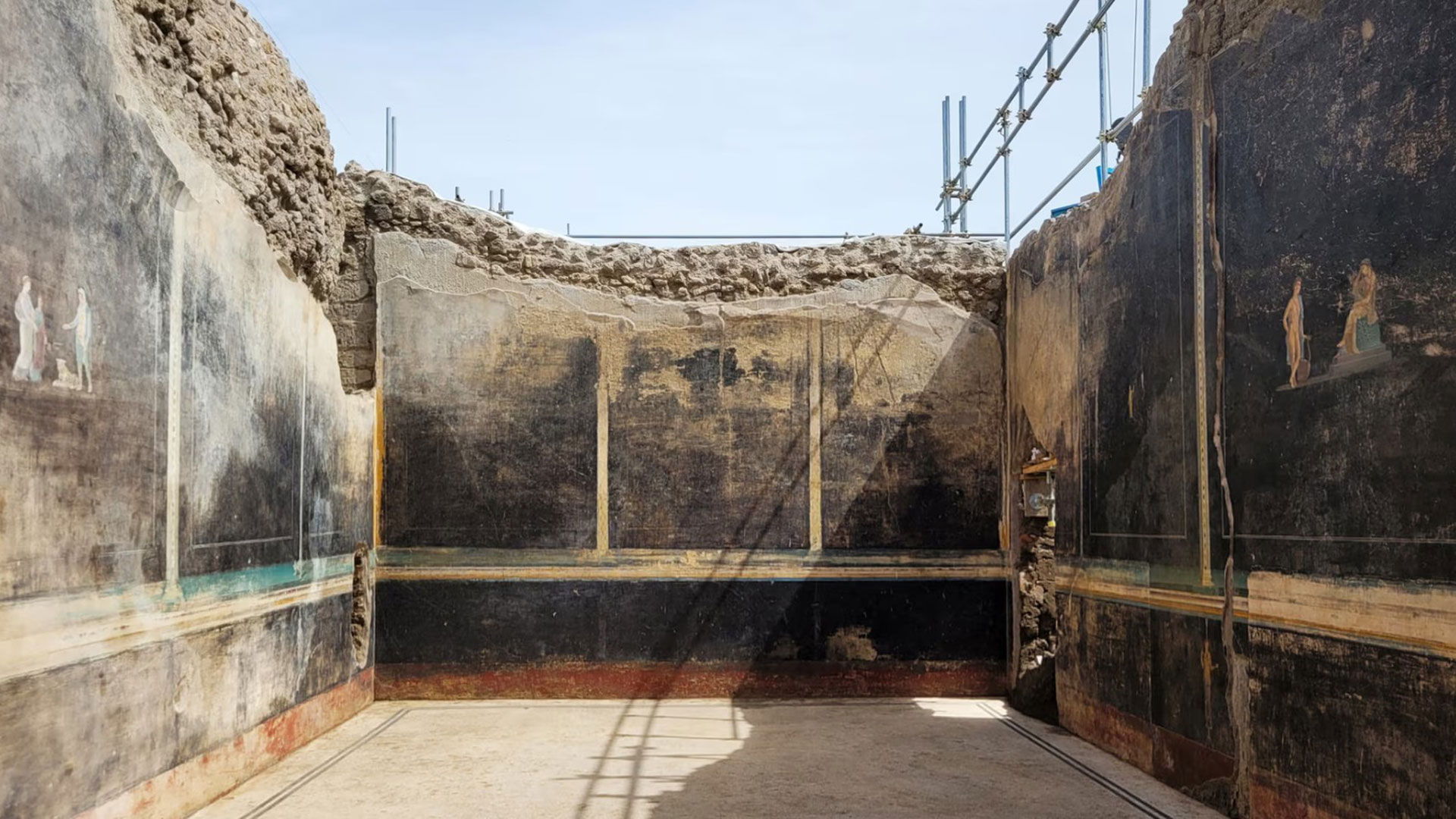 Πομπηία: Στο «φως» αρχαία αίθουσα με τοιχογραφίες για τον Τρωικό Πόλεμο-4