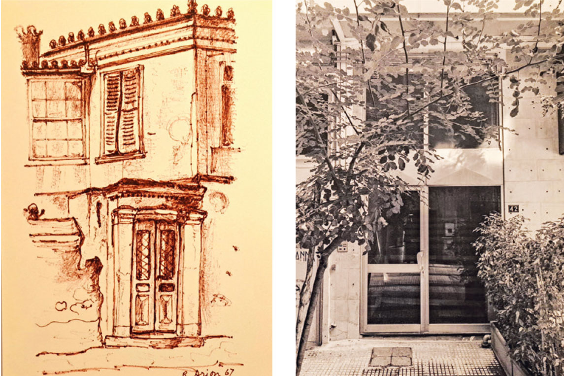 Με μπλοκ και μαρκαδοράκι, η αποτύπωση μιας Αθήνας που άλλαζε-1