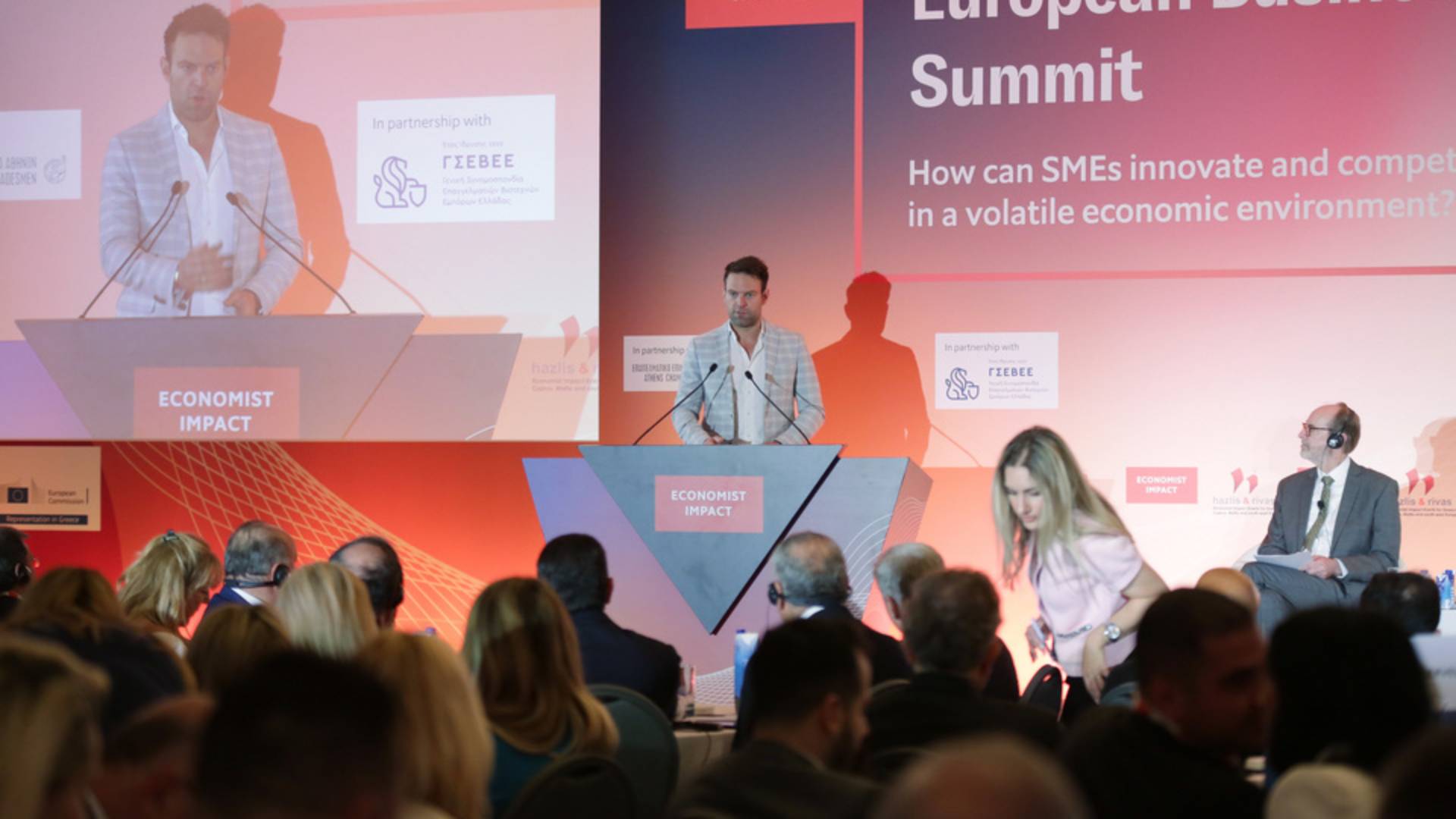 Συνάντηση Κασσελάκη με Ολάντ στο Ευρωπαϊκό Συνέδριο Επιχειρηματικότητας – Τι συζήτησαν-1