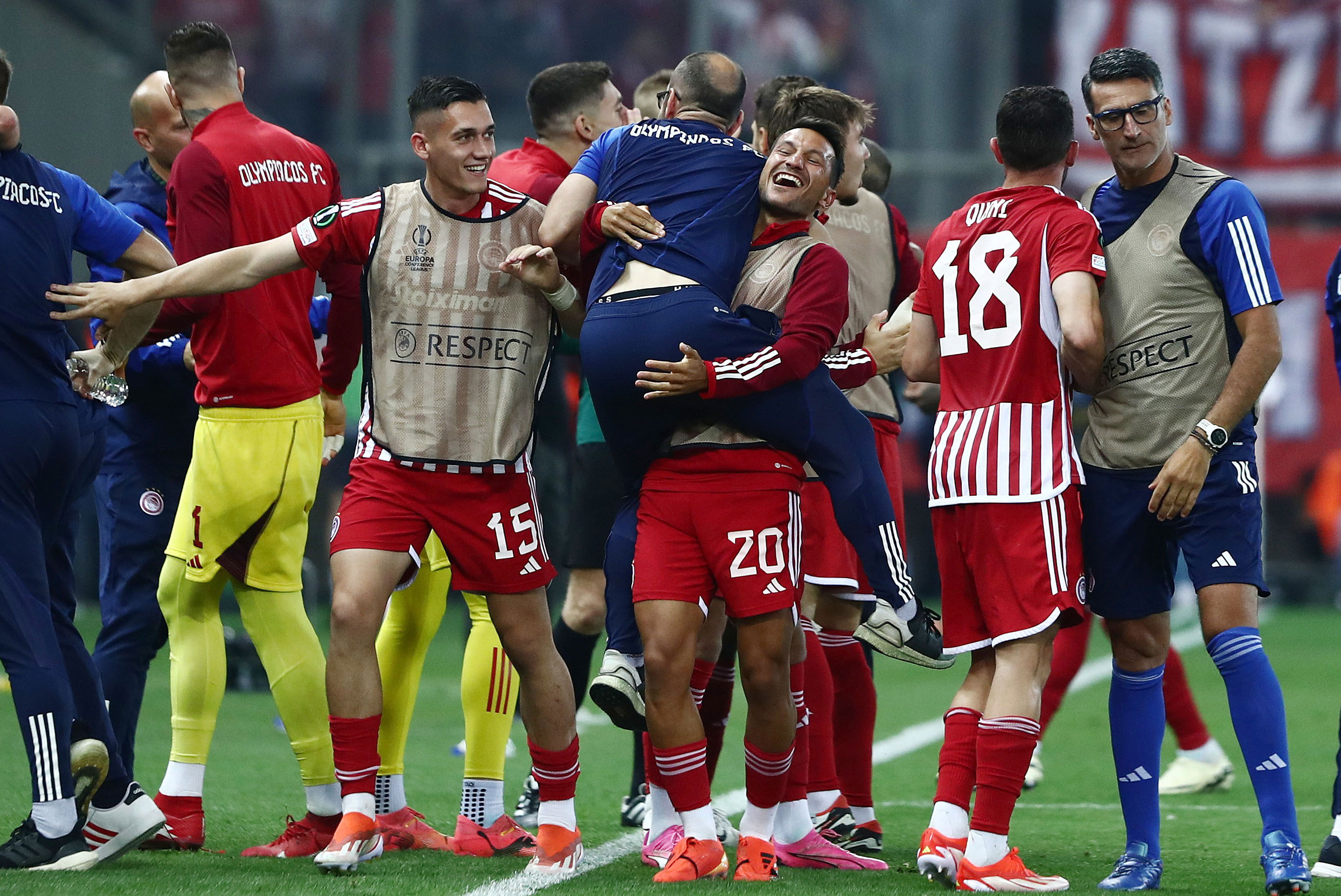Ο Ολυμπιακός έγραψε ιστορία – Προκρίθηκε στον τελικό του Conference League-5