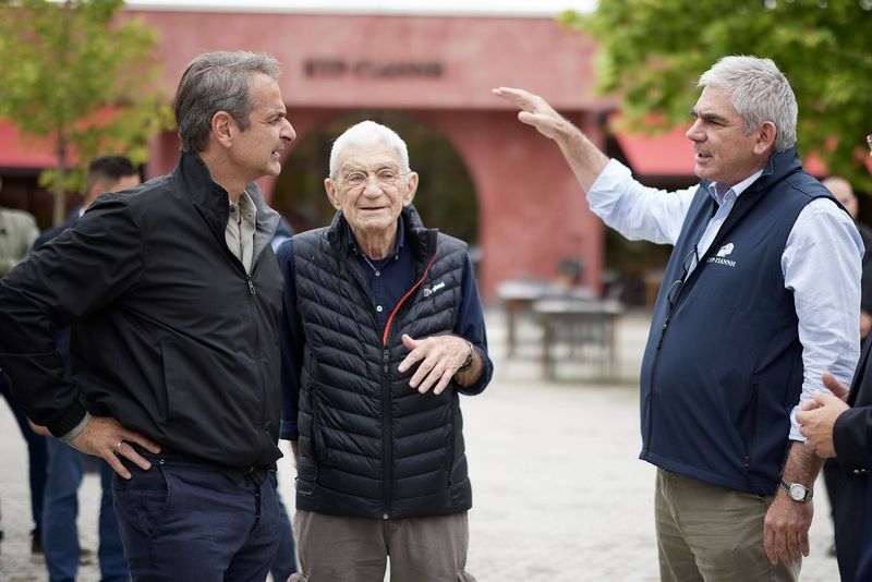 Το κτήμα «Κυρ-Γιάννη» επισκέφθηκε ο Κυριάκος Μητσοτάκης – Εικόνες-1