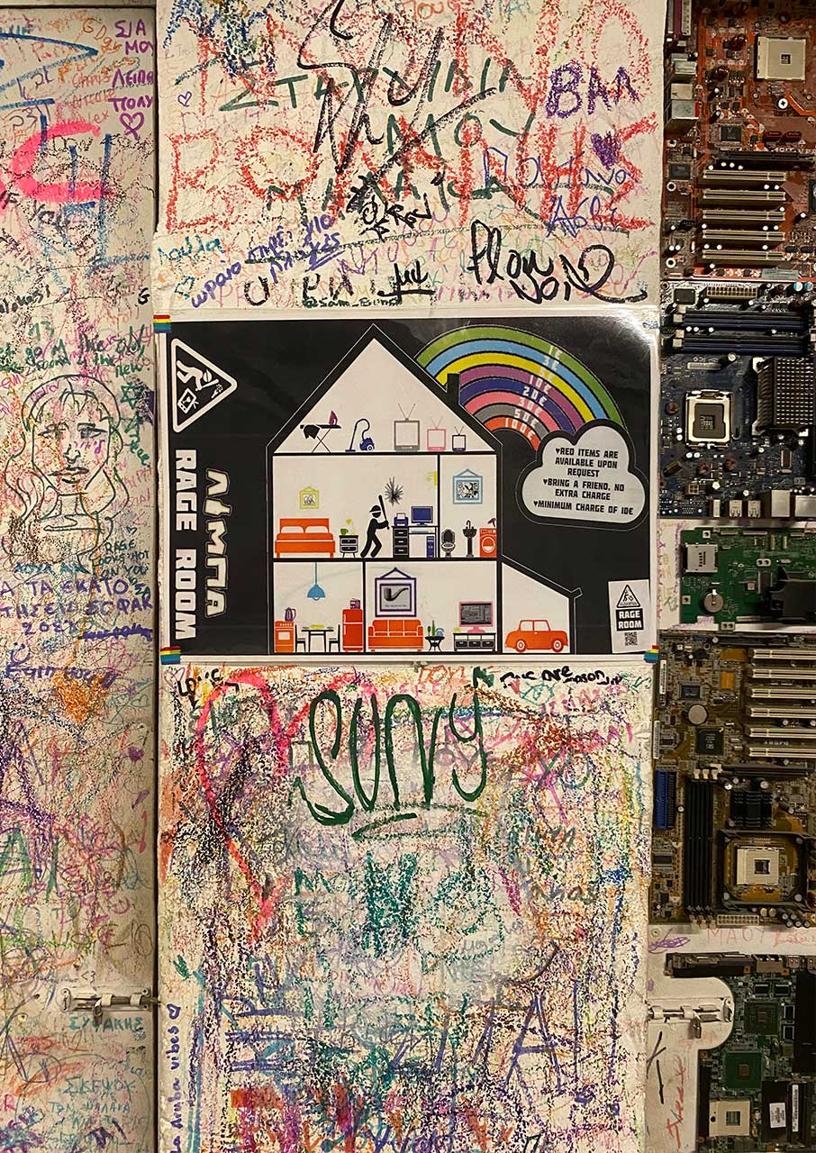 Στο «Όλα Λίμπα», οι θαμώνες πληρώνουν για να σπάνε τηλεοράσεις-1