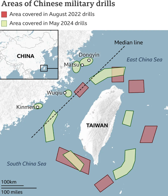 Η Κίνα περικυκλώνει με διήμερα στρατιωτικά γυμνάσια την Ταϊβάν-1
