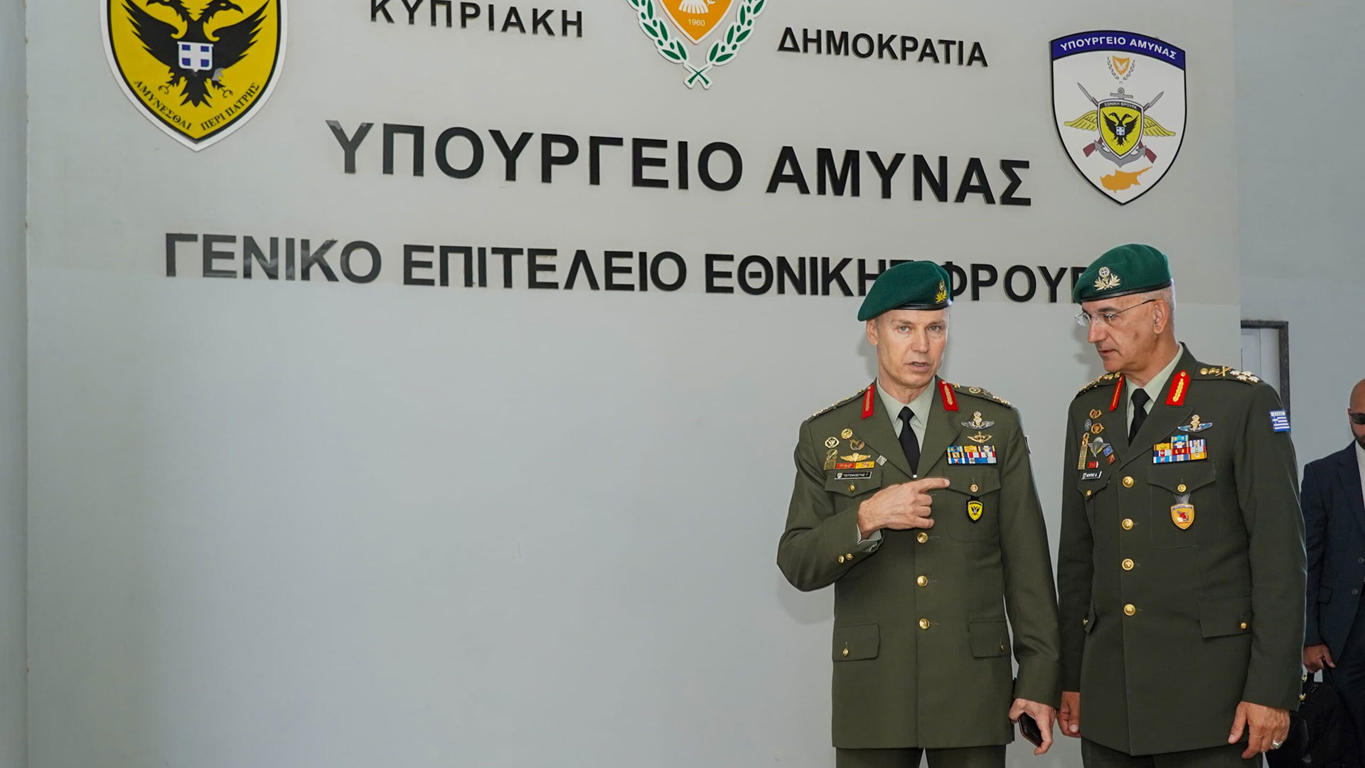 Κύπρος: Ολοκληρώθηκε η επίσκεψη του αρχηγού ΓΕΕΘΑ-2