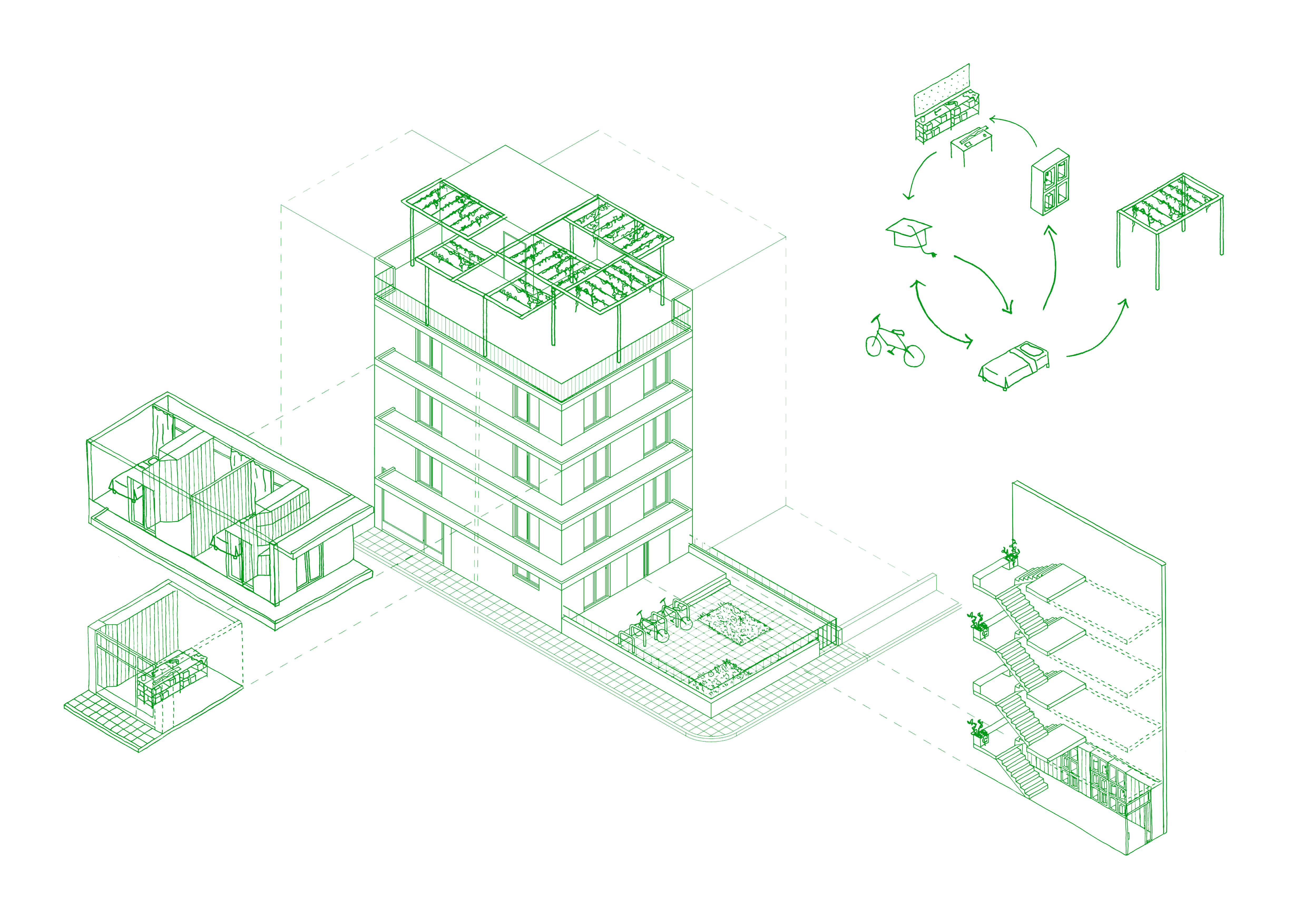 Αιγάλεω – Νάπολη – Παρίσι: Οι πολυκατοικίες πρότυπο-7