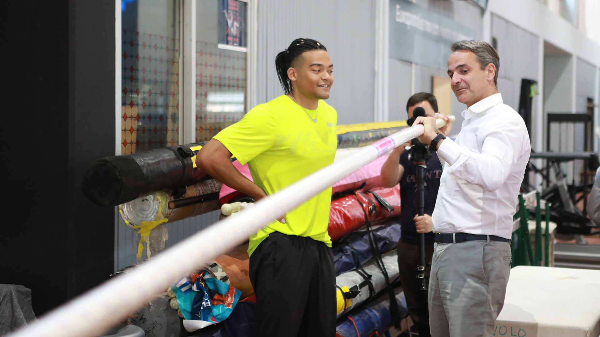 Μητσοτάκης από ΟΑΚΑ: «Στόχος η αναβάθμιση των αθλητικών υποδομών» – Συναντήθηκε με Τεντόγλου και Καραλή-2