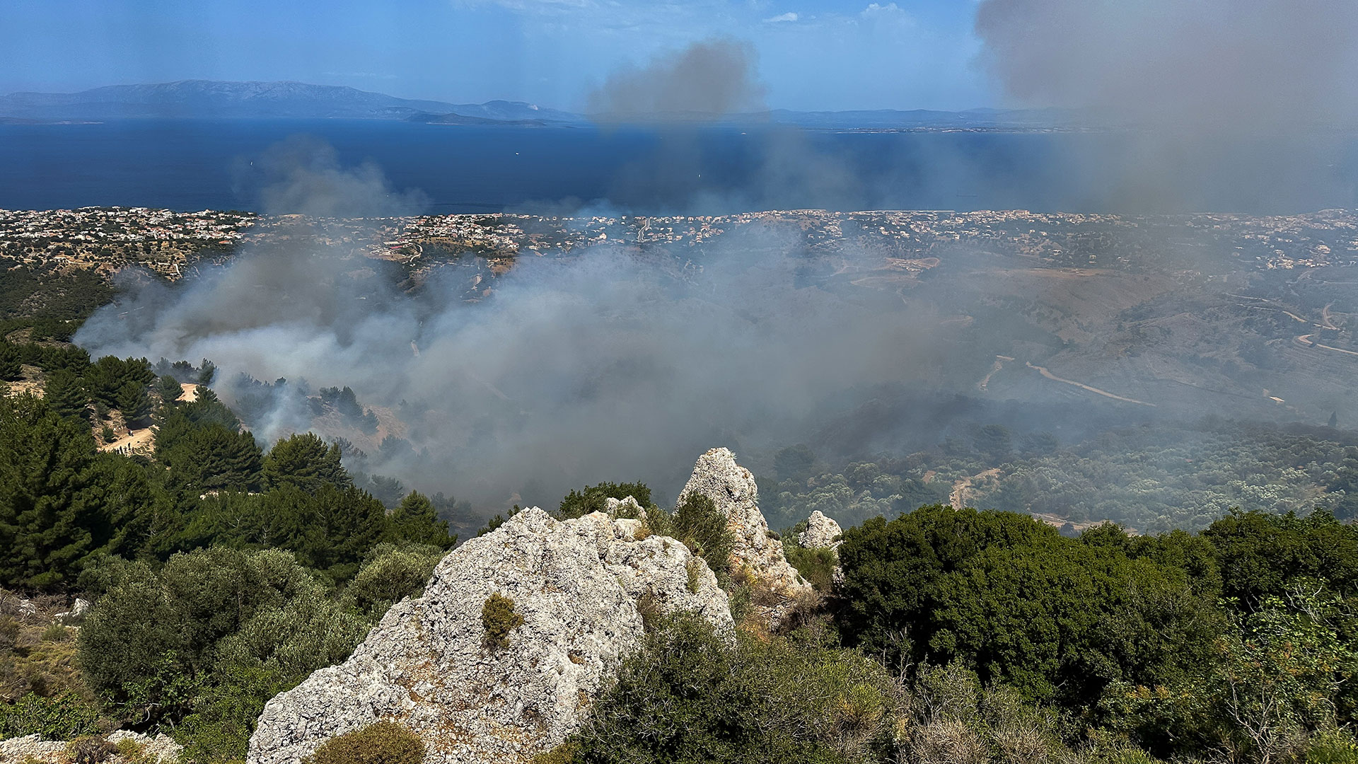 Χίος: Φωτιά τώρα στην περιοχή Ρεστά – 112 για εκκένωση του οικισμού Καρυές-1