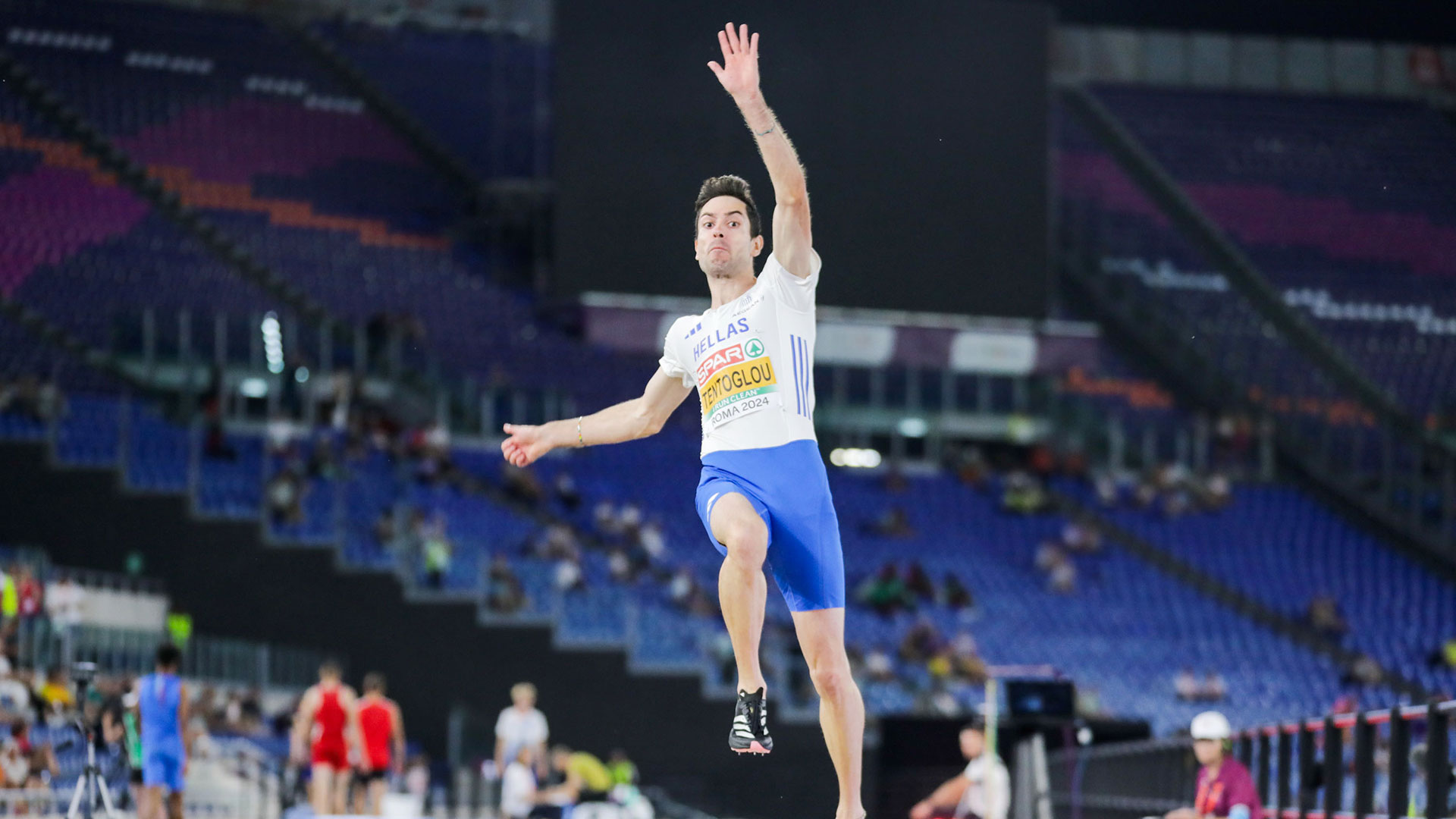 Μίλτος Τεντόγλου: «Χρυσός» στη Ρώμη με άλμα στα 8,65μ.-3