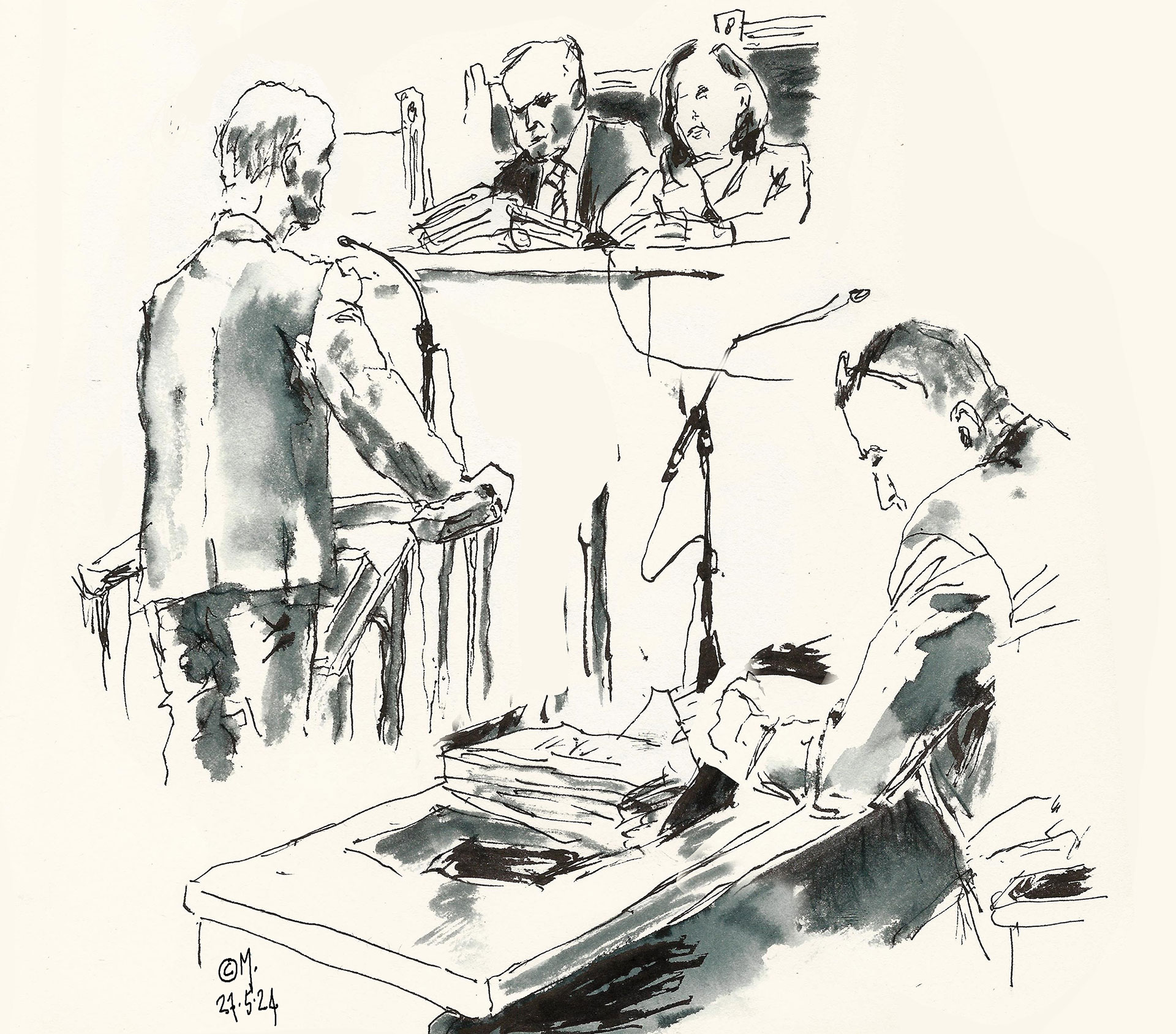 Η τέχνη του δικαστικού σκίτσου-5