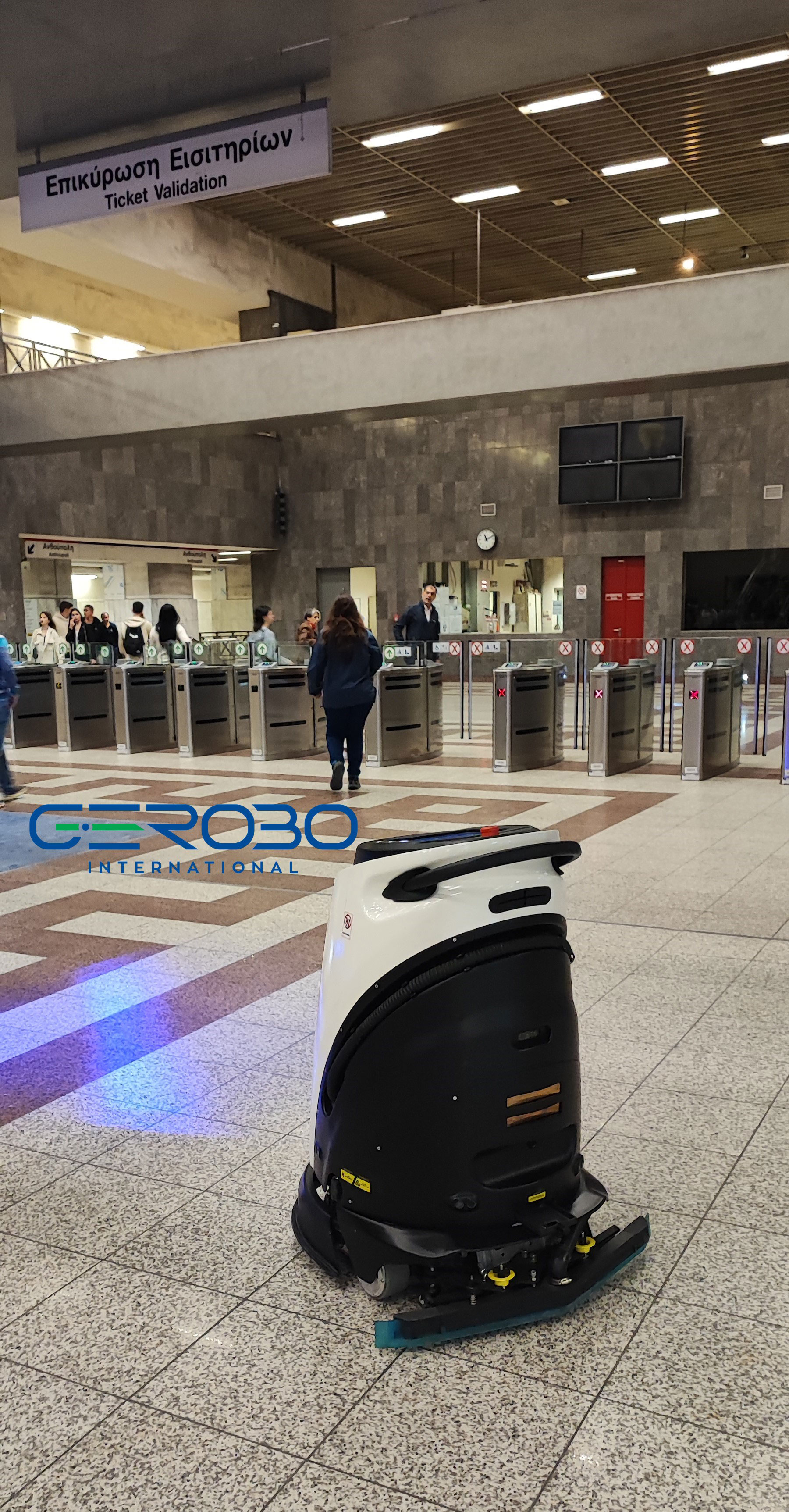 Πιλοτική ρομποτική εφαρμογή καθαρισμού στο Μετρό Συντάγματος-1