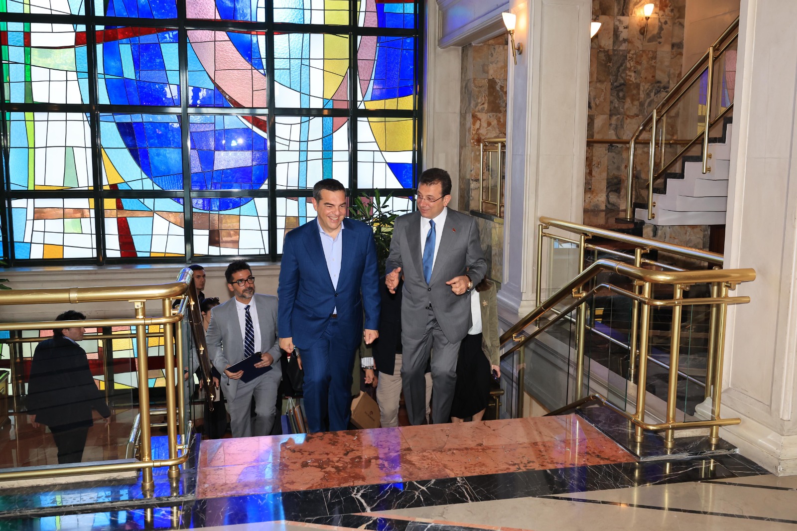 Οι διάλογοι Τσίπρα – Ιμάμογλου στην Κωνσταντινούπολη-1