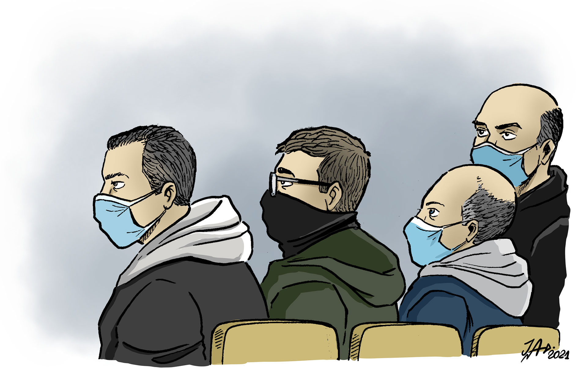 Η τέχνη του δικαστικού σκίτσου-6