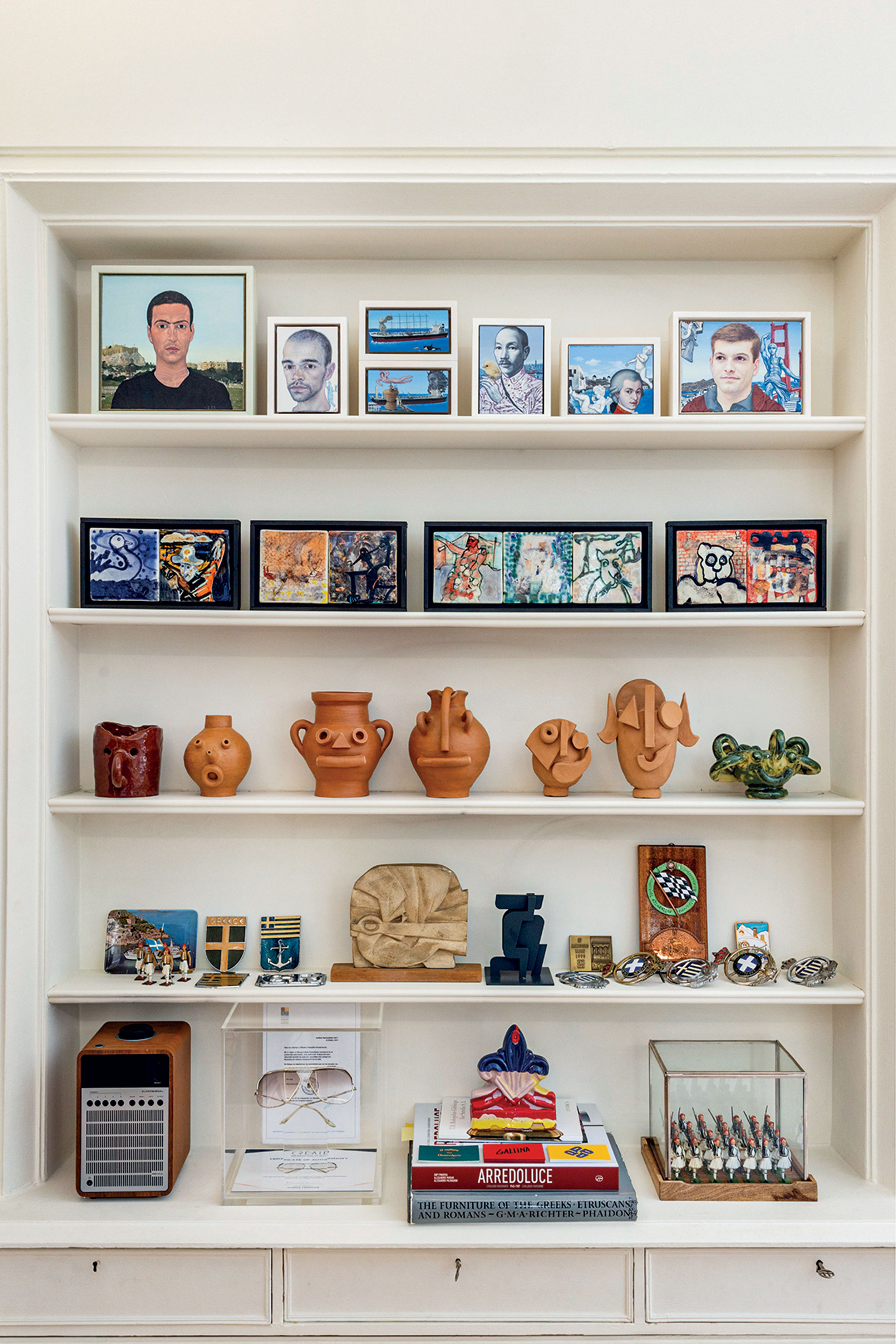 Ενα εντυπωσιακό ρετιρέ γεμάτο τέχνη στο Κολωνάκι-4