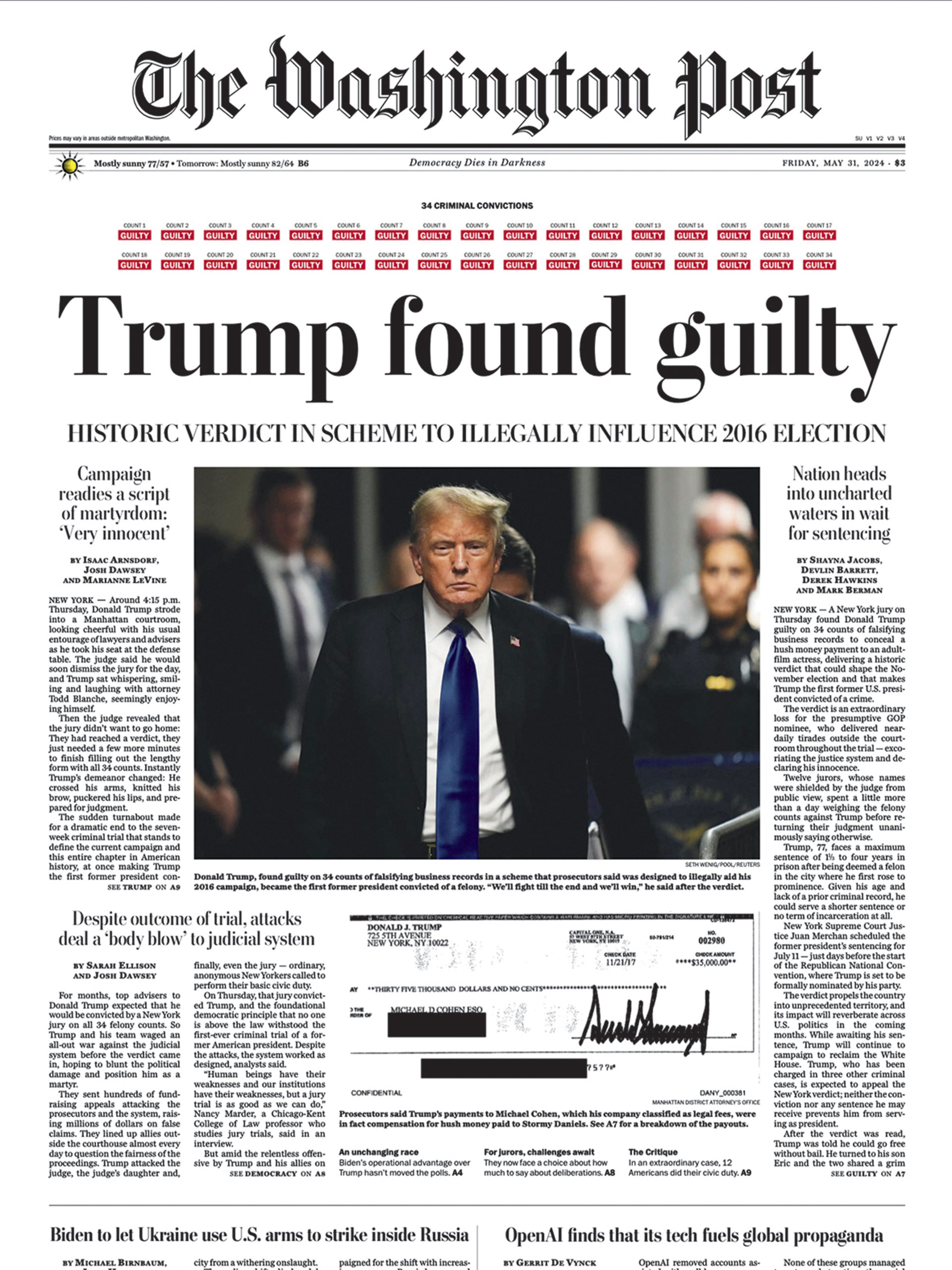 O Τραμπ μετατρέπει την καταδίκη σε όπλο πόλωσης-2