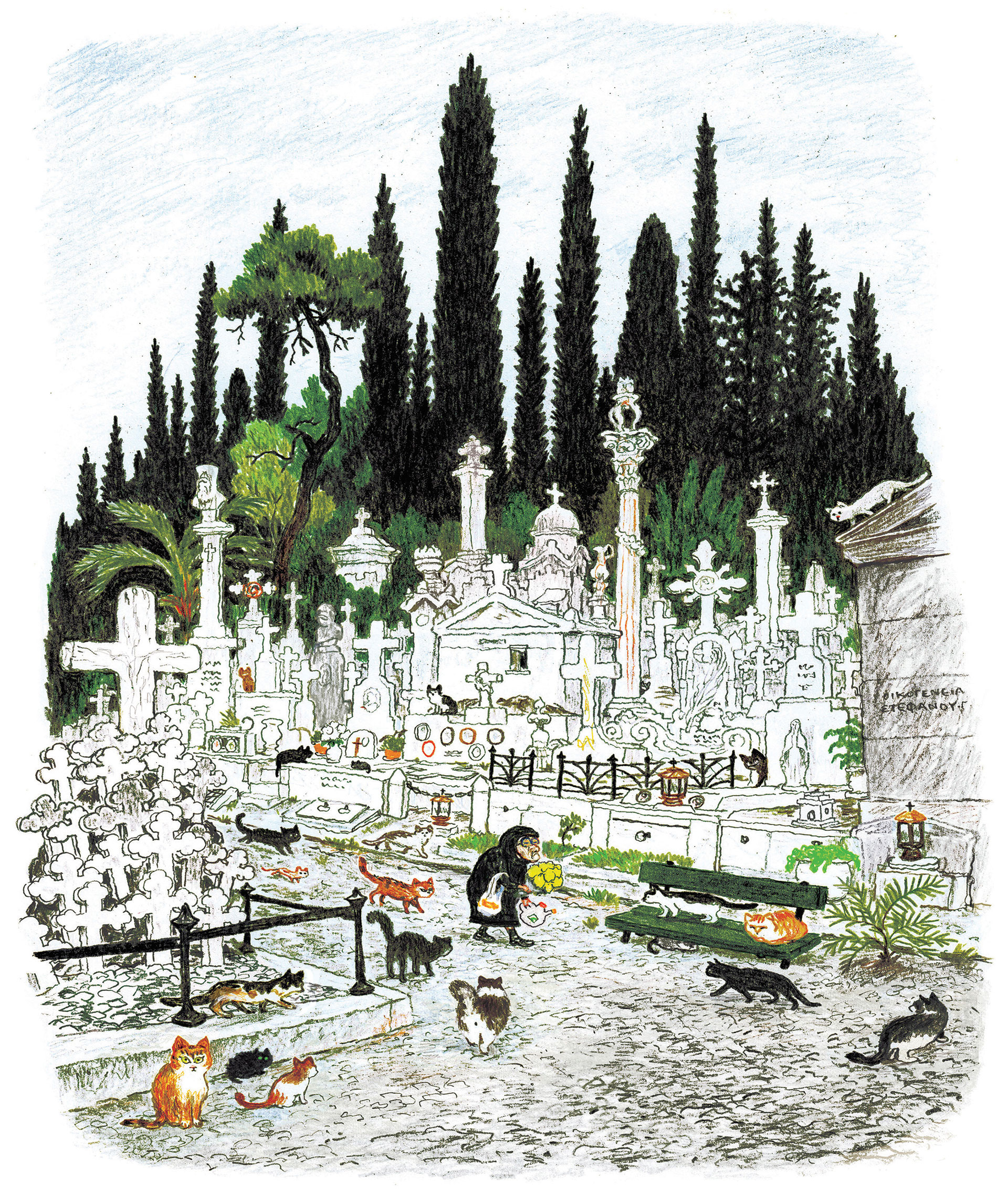 Πώς θα έμοιαζε η Αθήνα αν ήταν φτιαγμένη από ξυλομπογιές-3