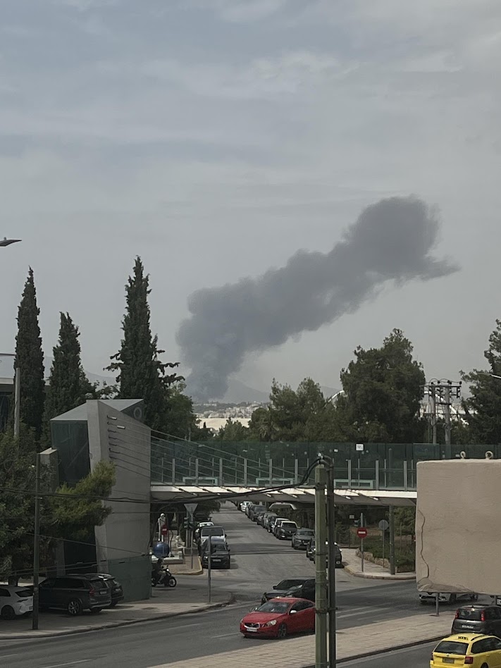 Εκρηξη και φωτιά σε εργοστάσιο στην Κάτω Κηφισιά-7