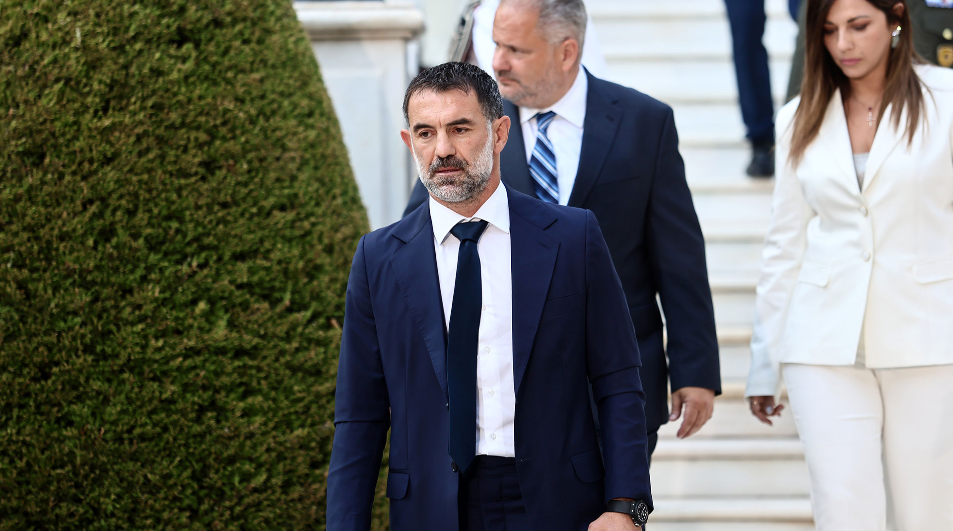 Προεδρικό Μέγαρο: Τα «κλικ» της δεξίωσης για τα 50 χρόνια από την αποκατάσταση της Δημοκρατίας-5