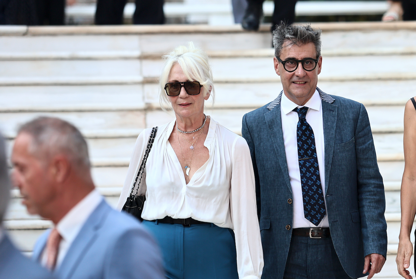 Προεδρικό Μέγαρο: Τα «κλικ» της δεξίωσης για τα 50 χρόνια από την αποκατάσταση της Δημοκρατίας-7