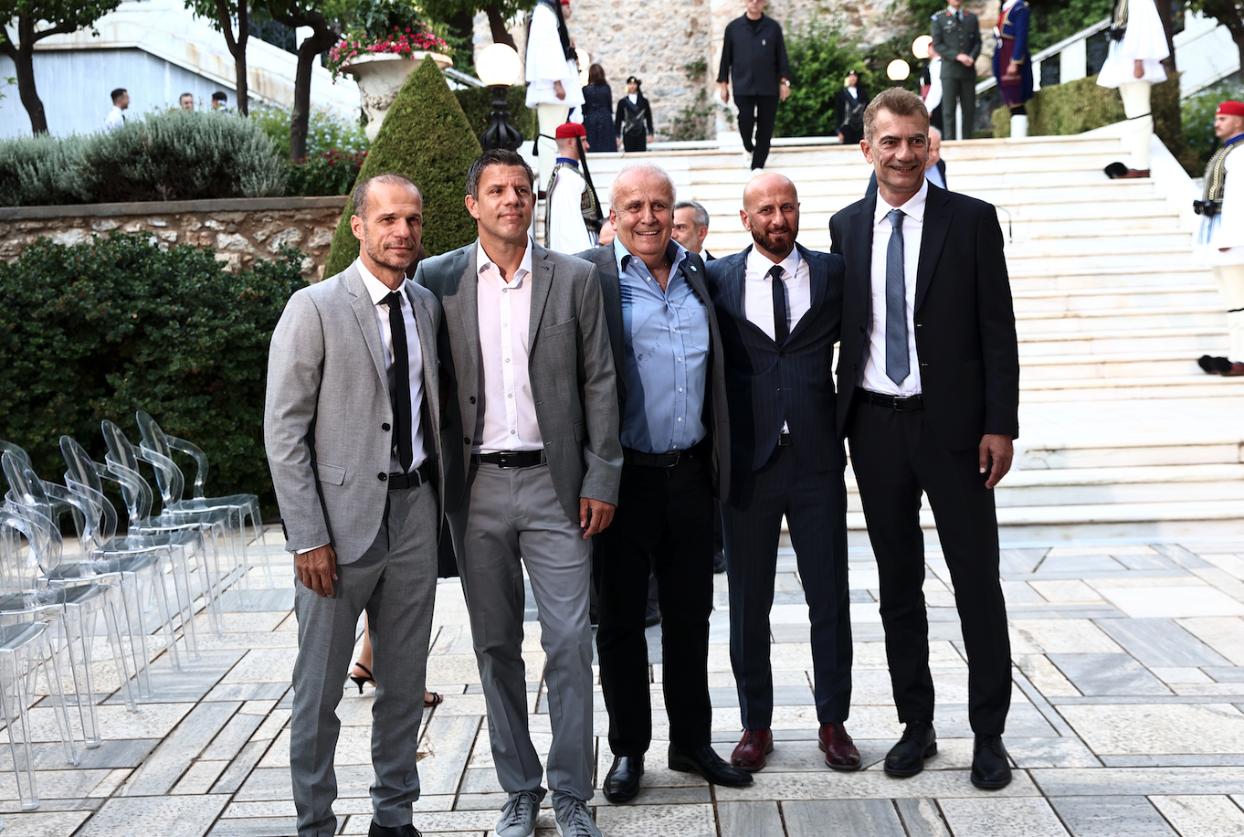 Προεδρικό Μέγαρο: Τα «κλικ» της δεξίωσης για τα 50 χρόνια από την αποκατάσταση της Δημοκρατίας-10