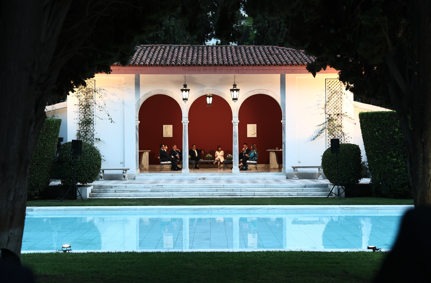 Προεδρικό Μέγαρο: Τα «κλικ» της δεξίωσης για τα 50 χρόνια από την αποκατάσταση της Δημοκρατίας-12